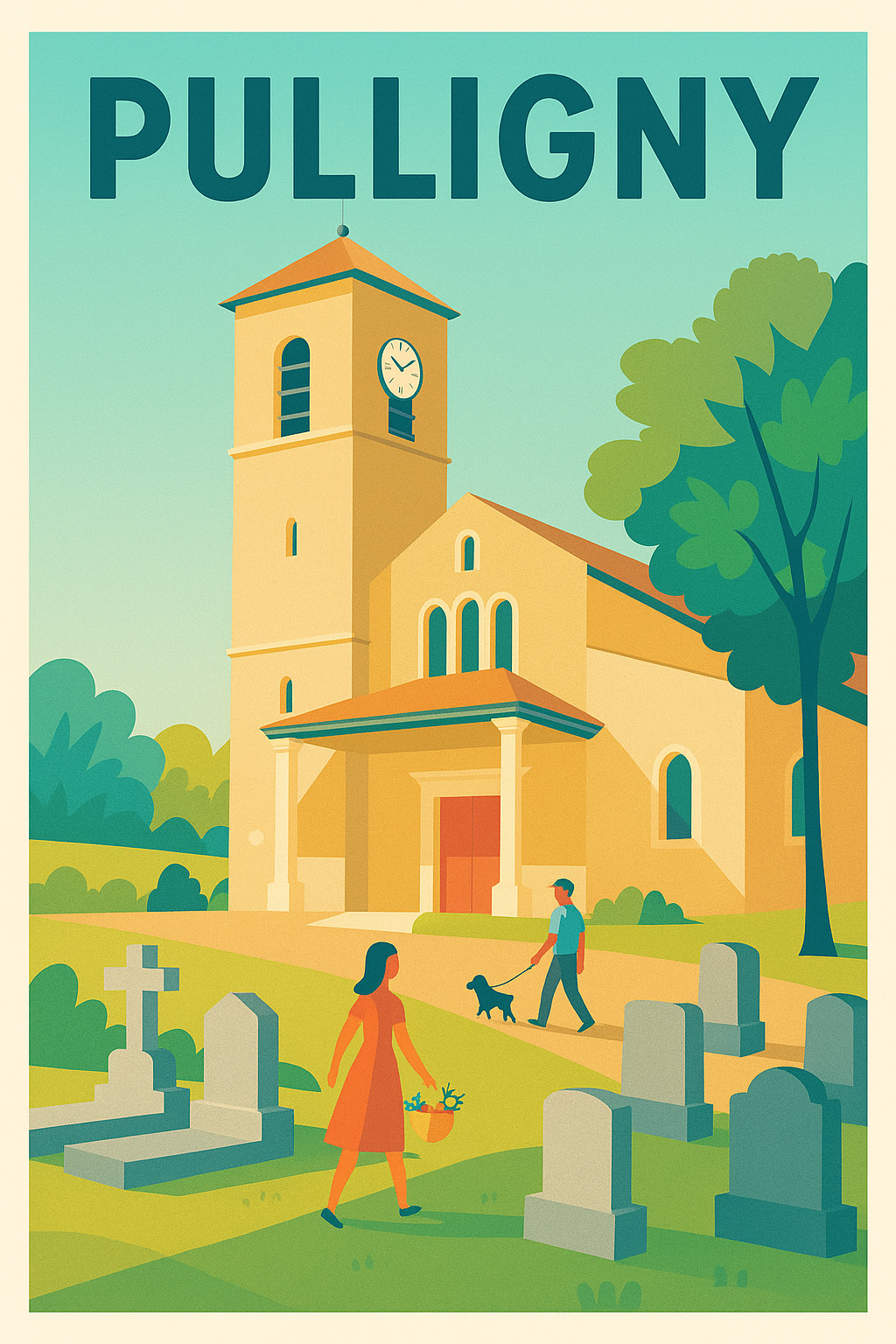 Affiche de Pulligny - Charme et Sérénité au cœur du village