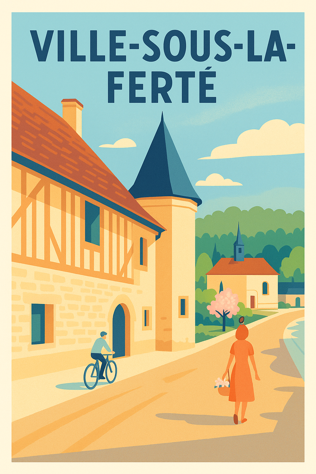 Affiche de Ville-sous-la-Ferté - Charme pittoresque en pleine nature