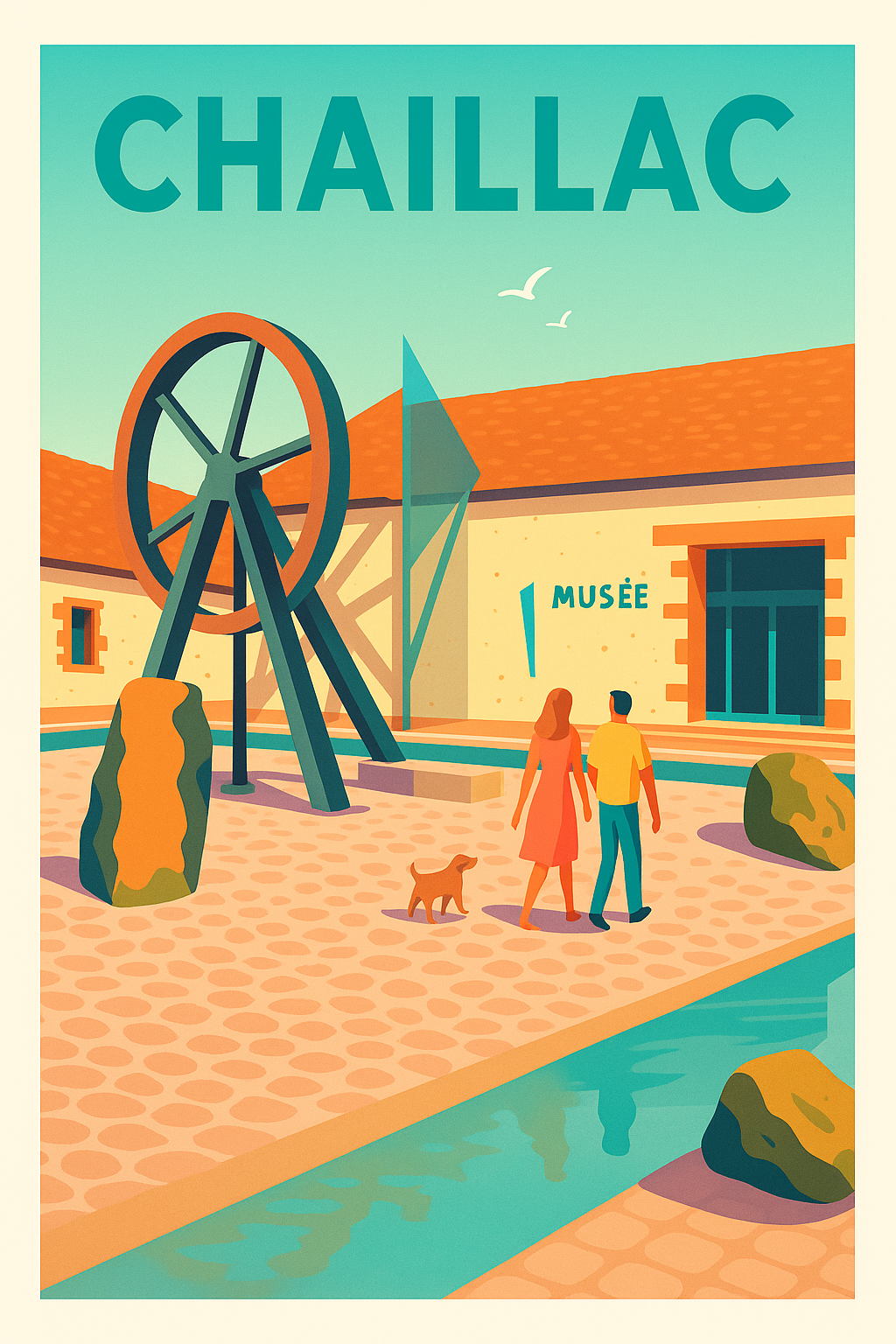 Affiche de Chaillac - Balade au cœur du patrimoine