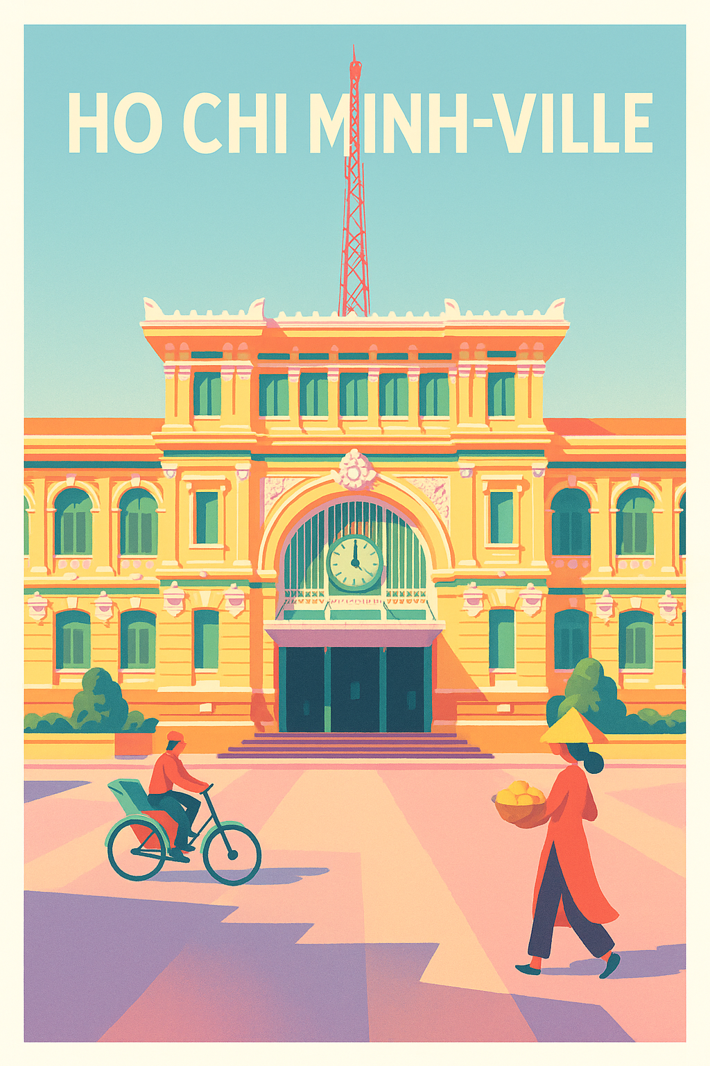 Affiche de Ho Chi Minh-Ville - Voyage au cœur de l'Asie dynamique
