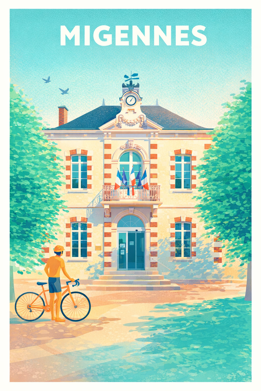 Affiche de Migennes - Charme et sérénité au cœur de la Bourgogne