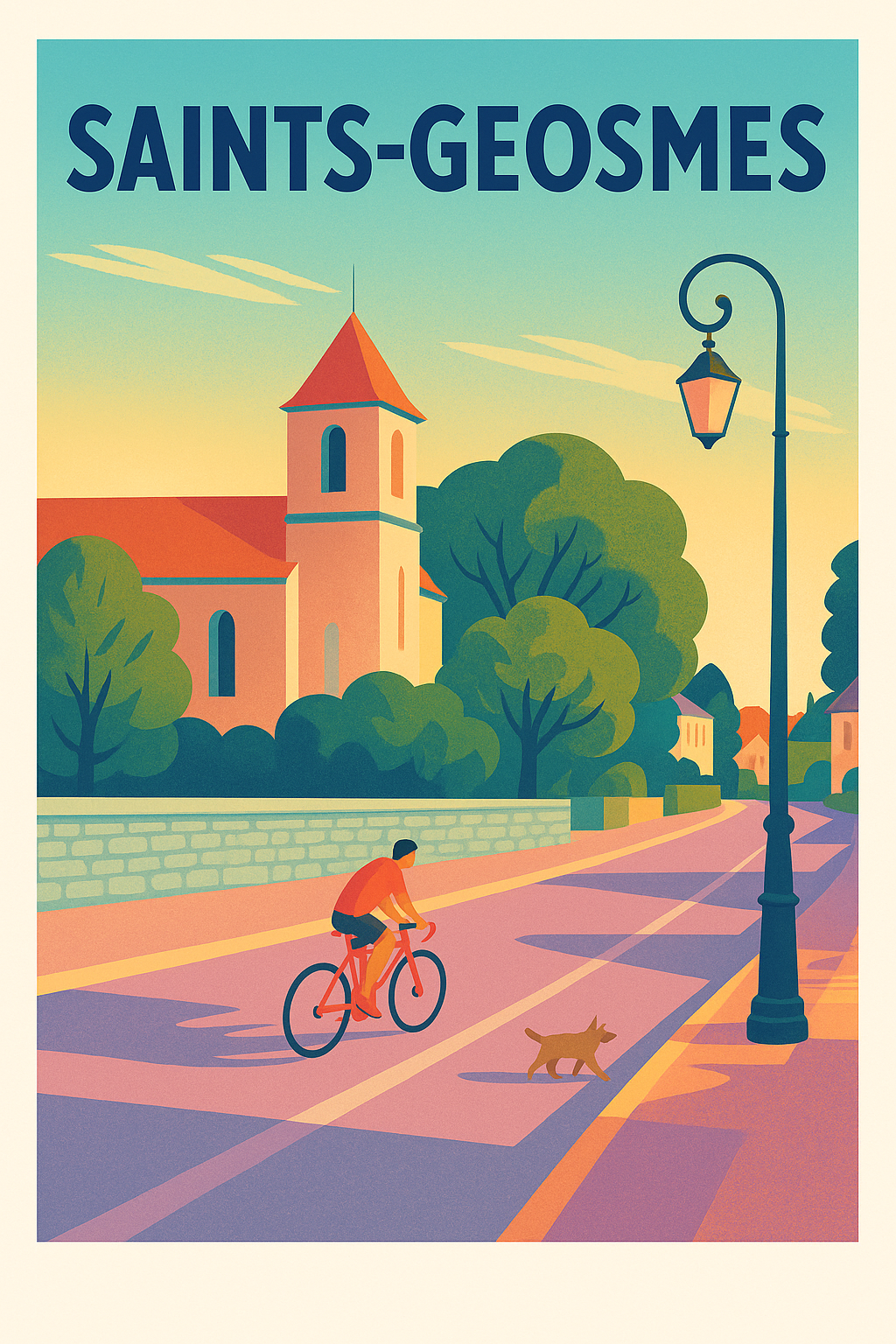 Affiche de Saints-Geosmes - Balade paisible au cœur du village