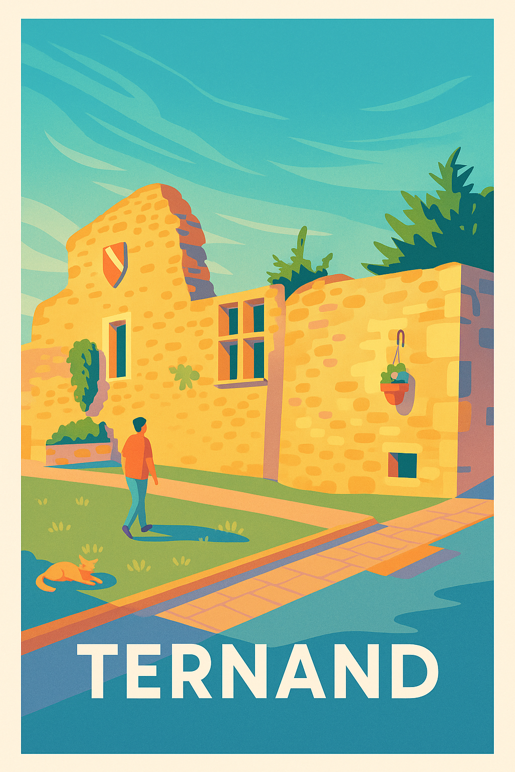 Affiche de Ternand - Tranquillité et charme patrimonial
