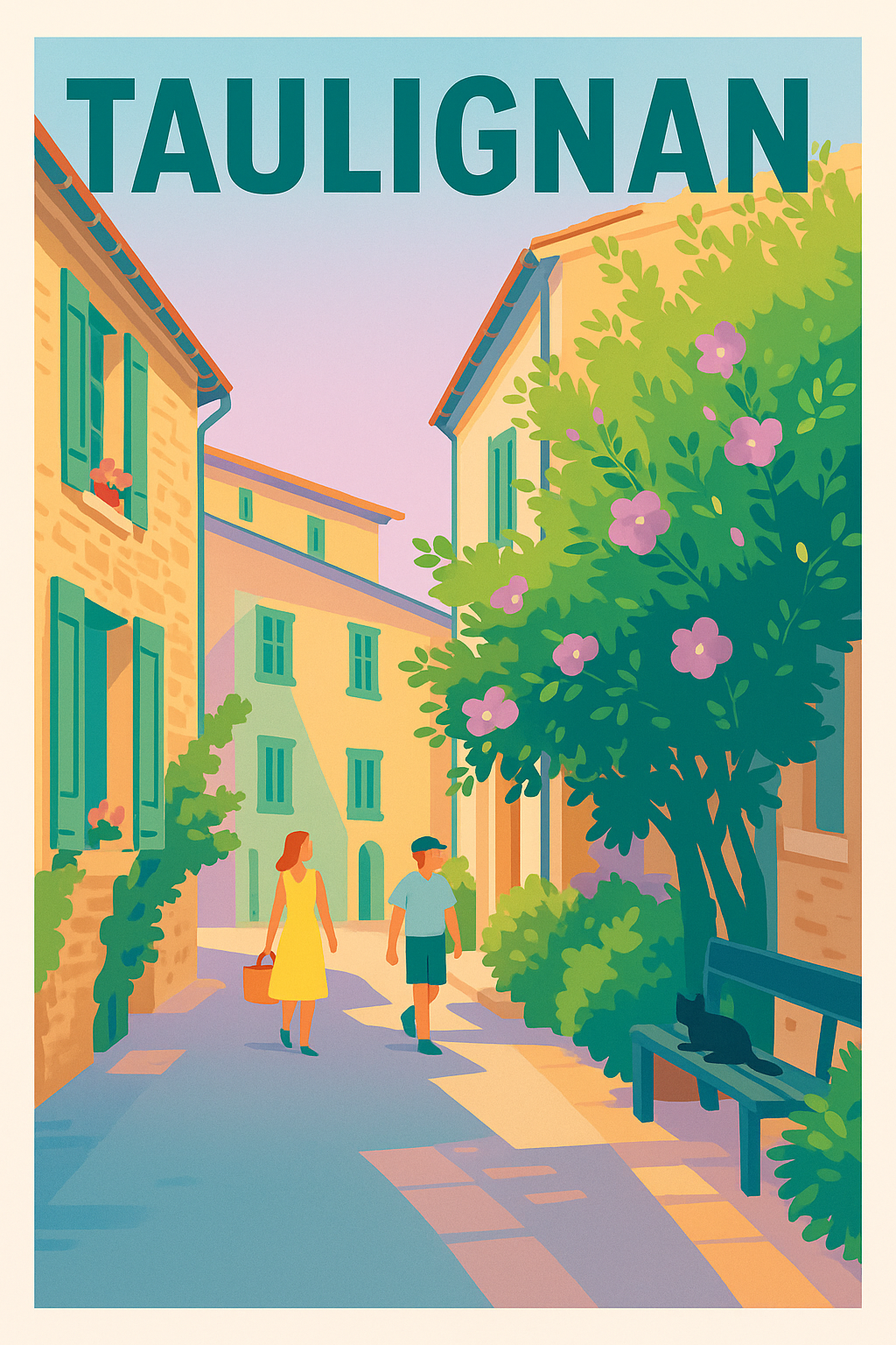 Affiche de Taulignan - Promenade paisible au cœur d'un village provençal