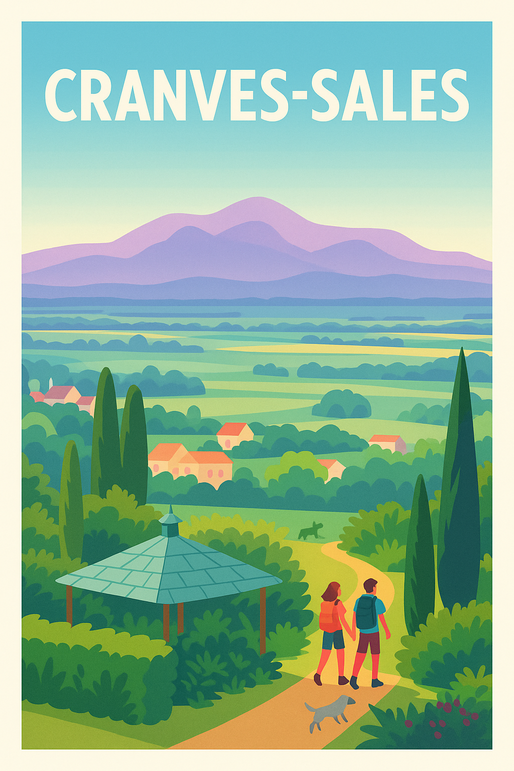 Affiche de Cranves-Sales - Évasion nature au cœur de la campagne