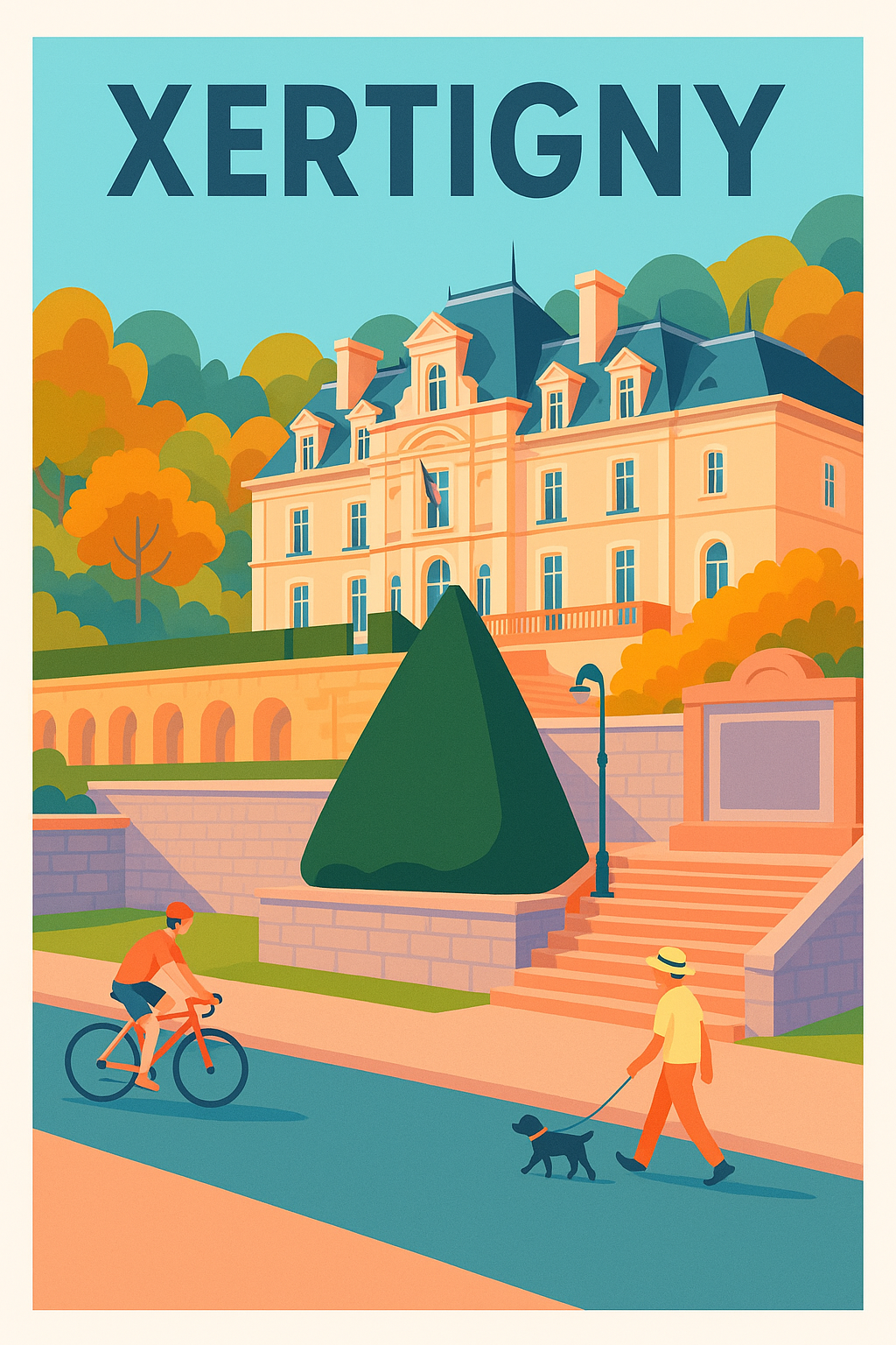 Affiche de Xertigny - Charme et sérénité au cœur des Vosges