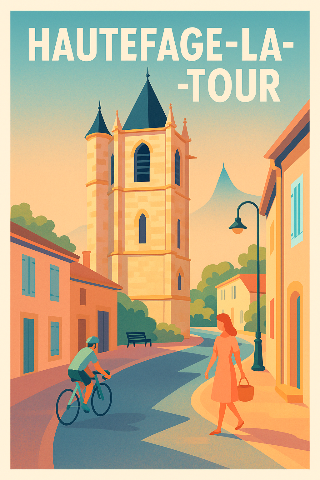 Affiche de Hautefage-la-Tour - Charme historique au cœur du village