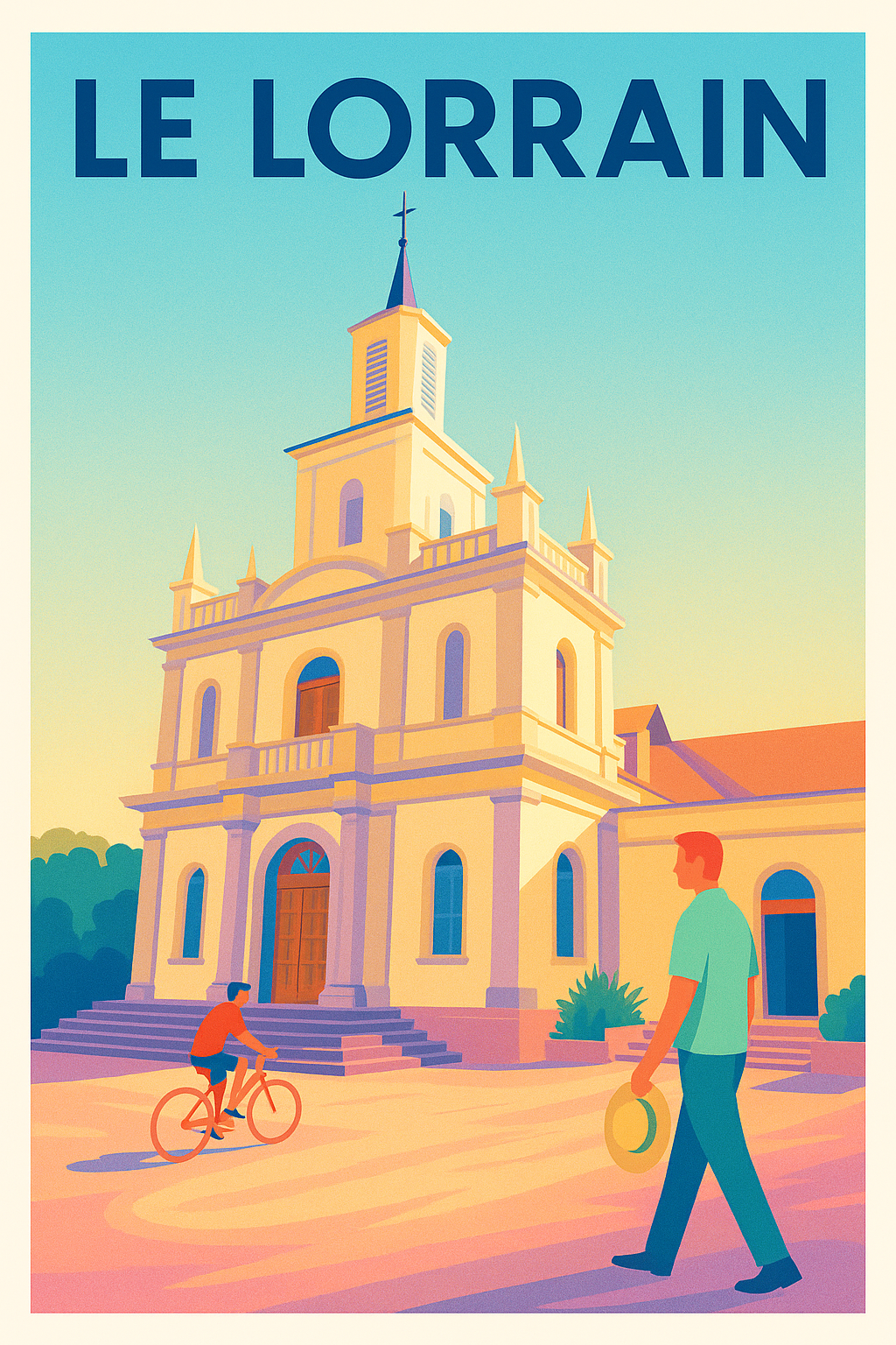 Affiche de Le Lorrain - Charme et sérénité tropicale