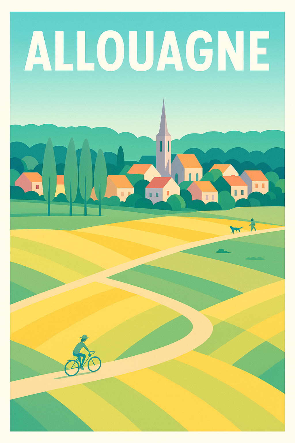 Affiche de Allouagne - Évasion bucolique au cœur de la campagne