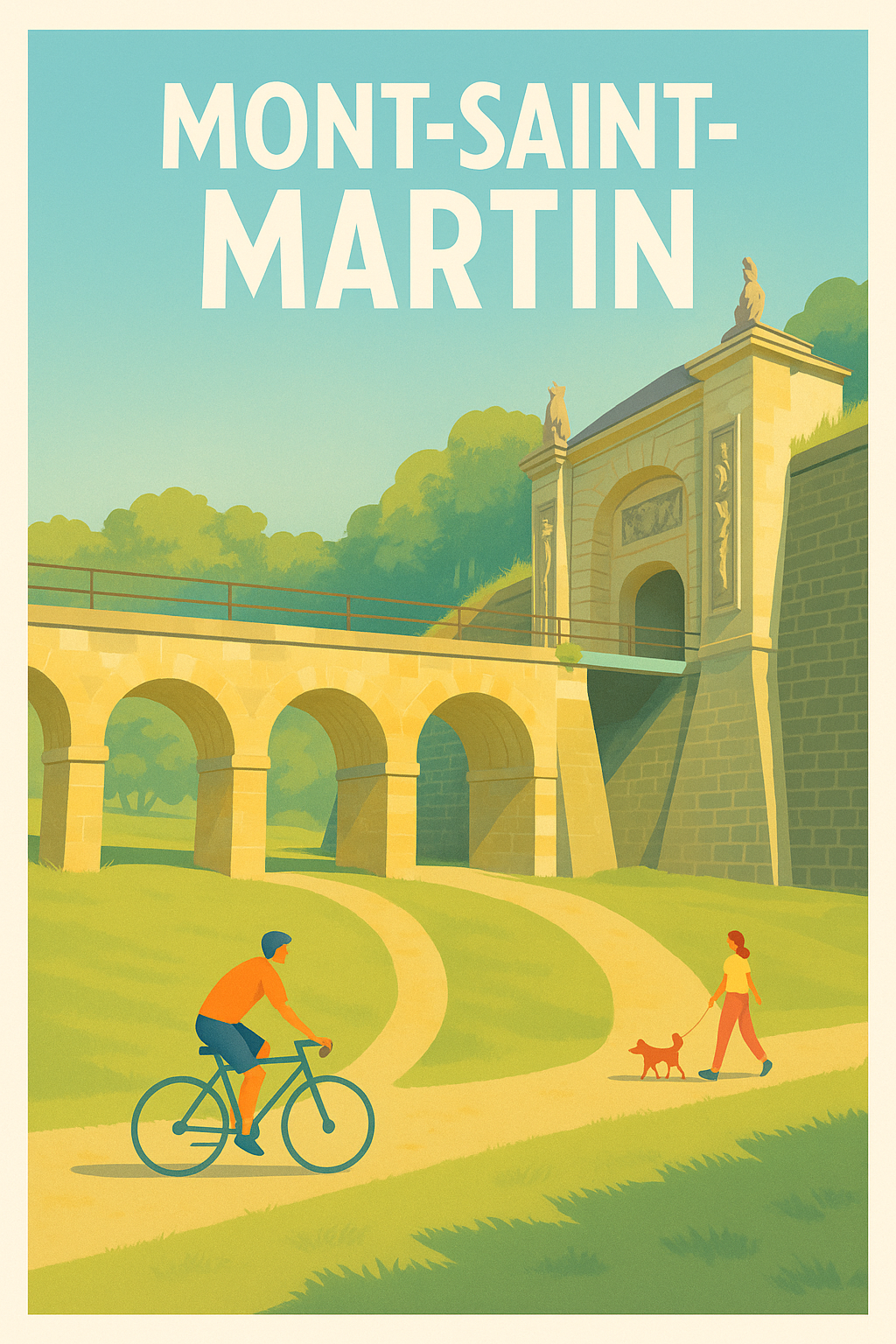 Affiche de Mont-Saint-Martin - Escapade nature et patrimoine