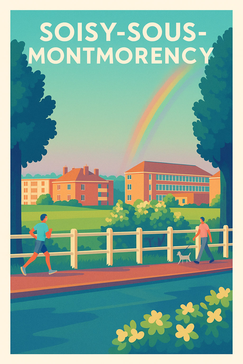 Affiche de Soisy-sous-Montmorency - Sérénité et Nature au Quotidien