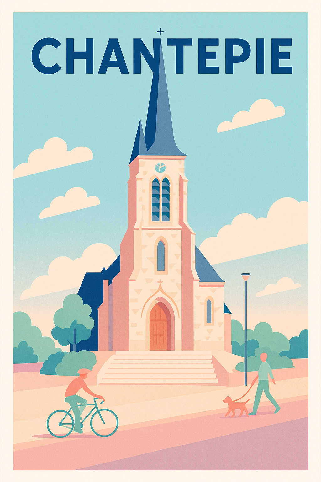 Affiche de Chantepie - Douceur et sérénité villageoise