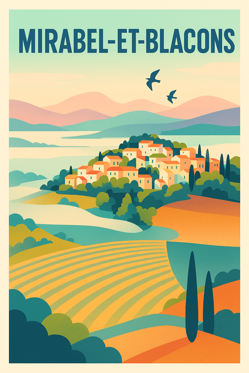 Affiche de Mirabel-et-Blacons - Charme bucolique au cœur de la vallée