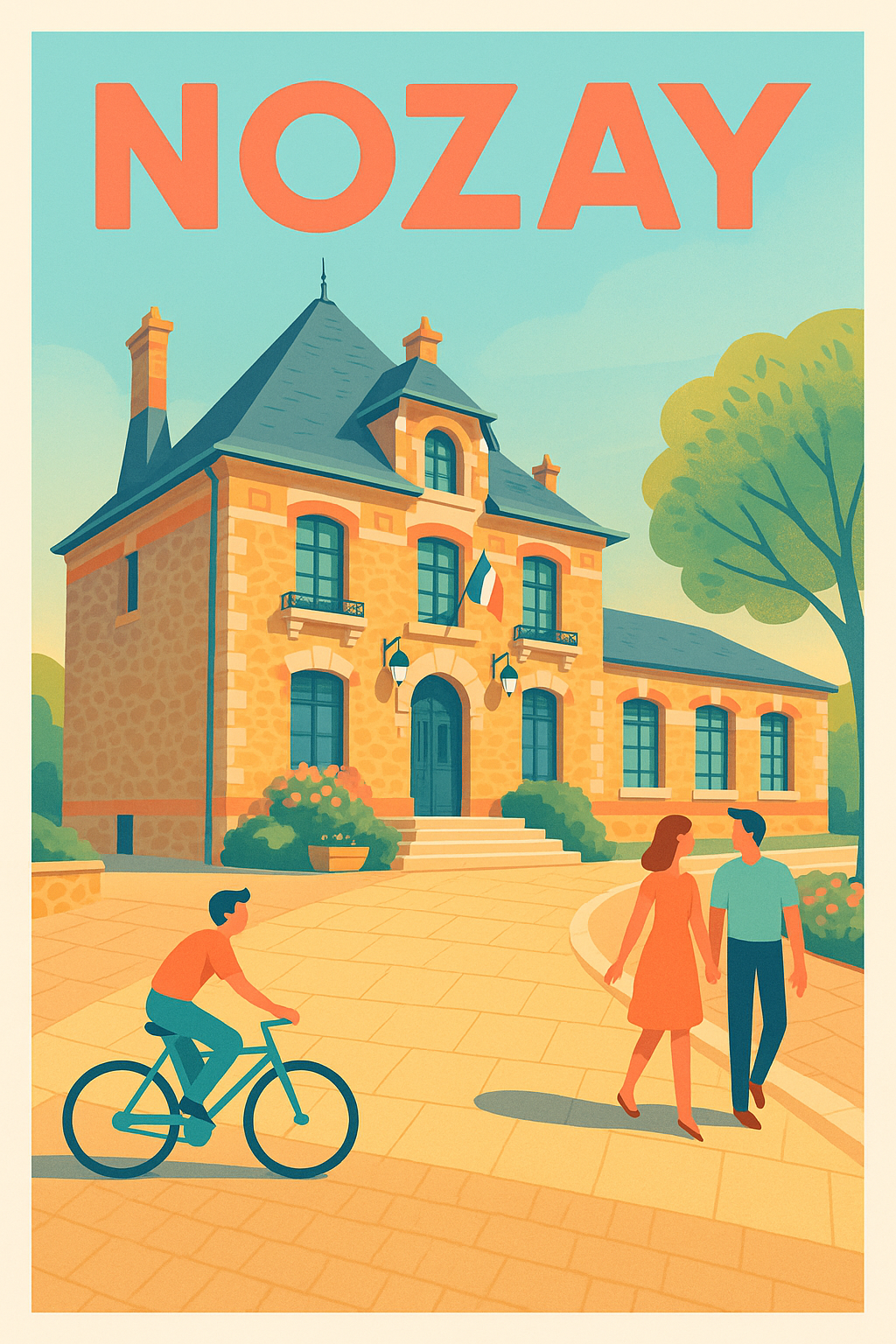 Affiche de Nozay - Charmante ambiance villageoise