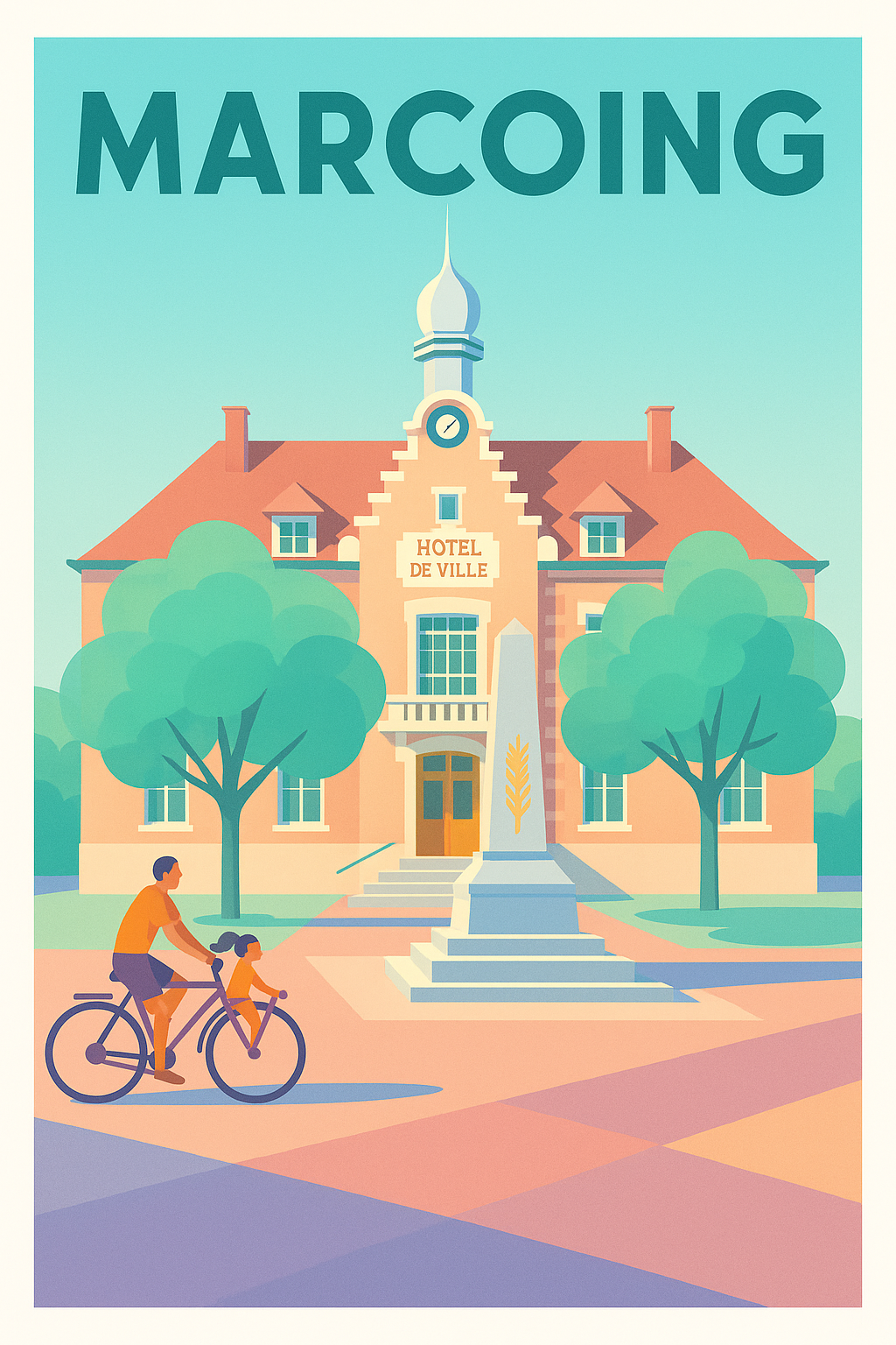 Affiche de Marcoing - Charme et sérénité au cœur de la ville