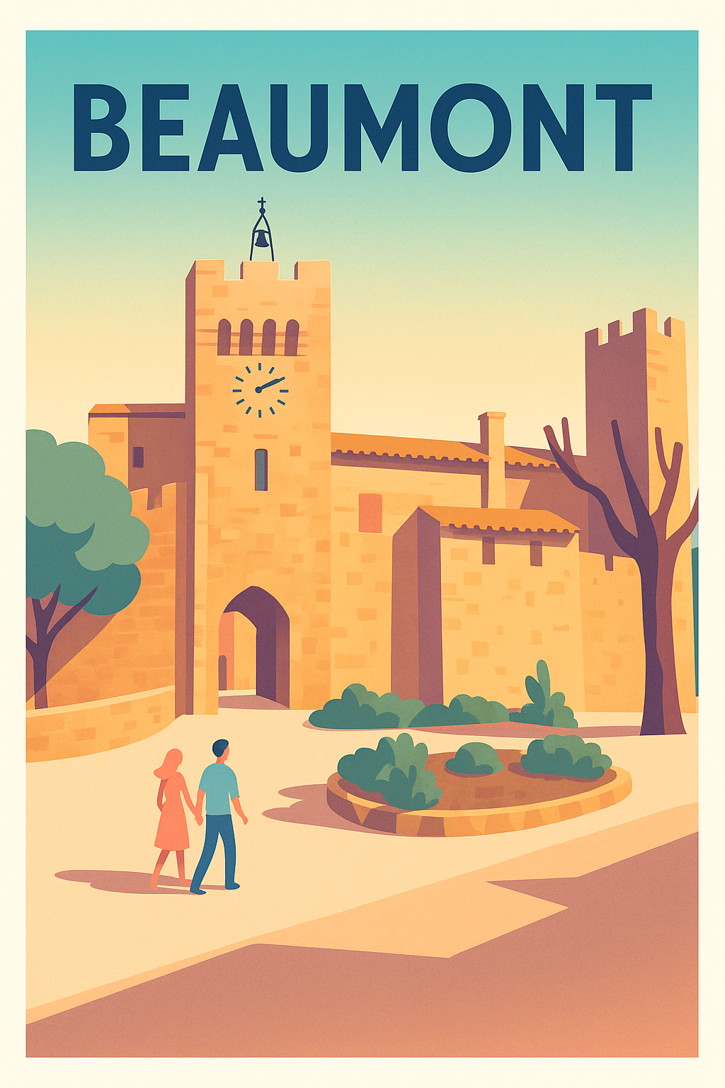 Affiche de Beaumont - Charme historique au cœur de la ville