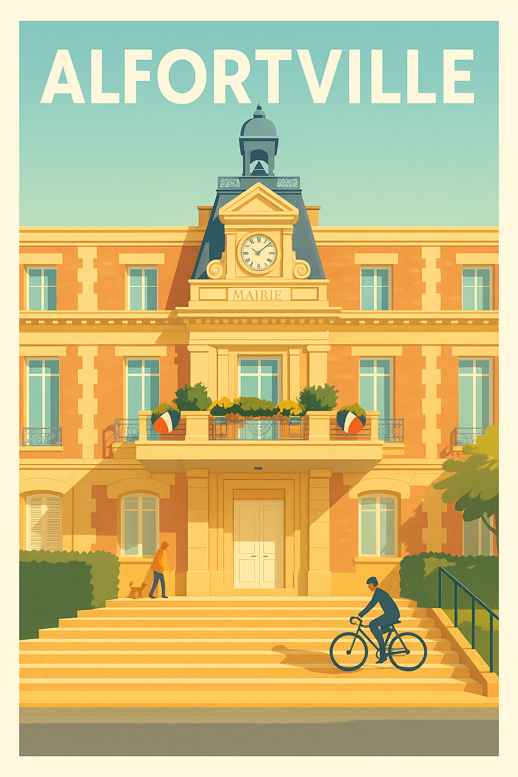 Affiche de Alfortville - Charme et lumière de la mairie