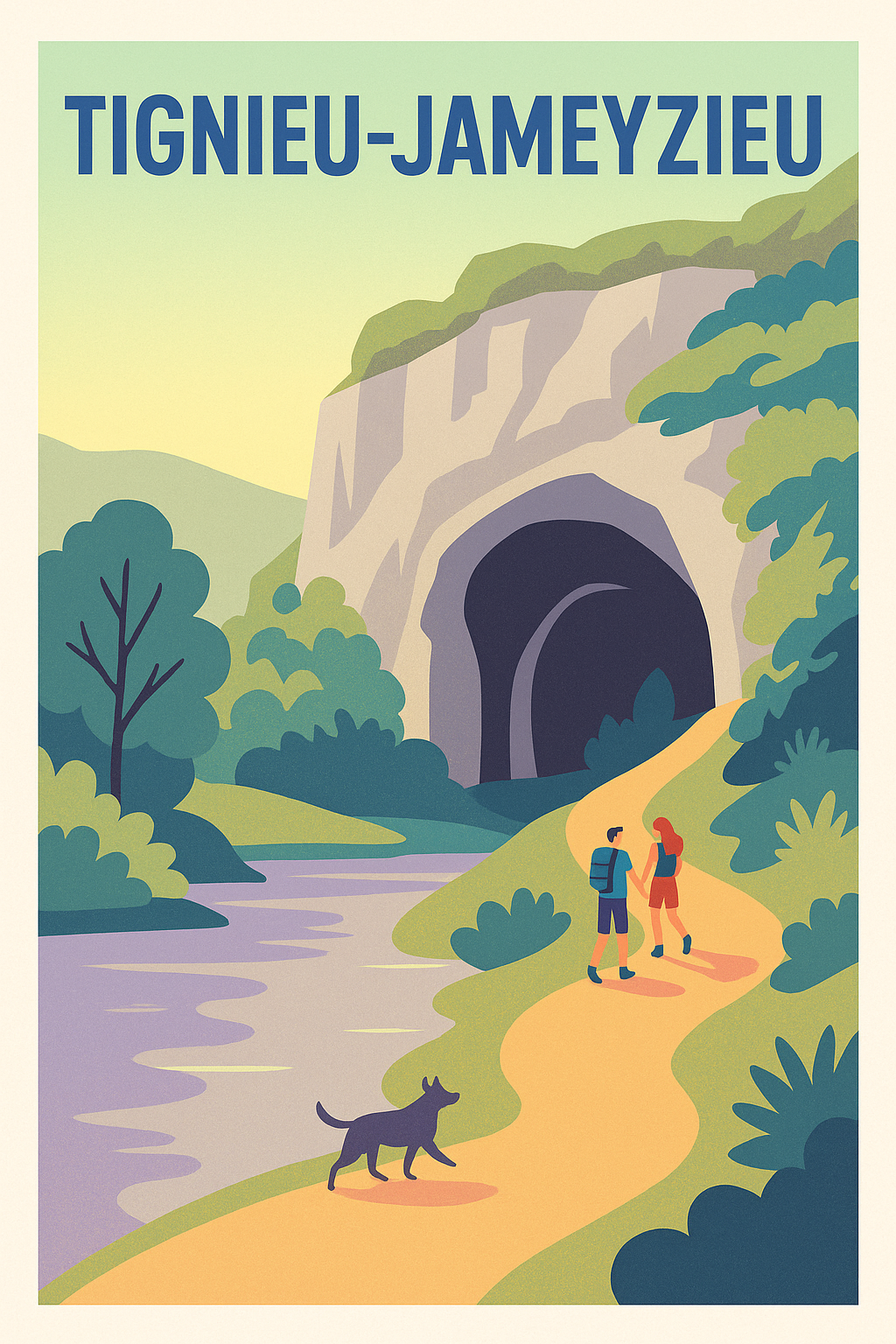 Affiche de Tignieu-Jameyzieu - Évasion Nature et Aventure