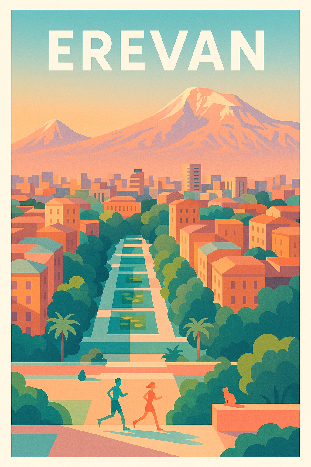 Affiche de Erevan - Évasion urbaine au pied de l'Ararat