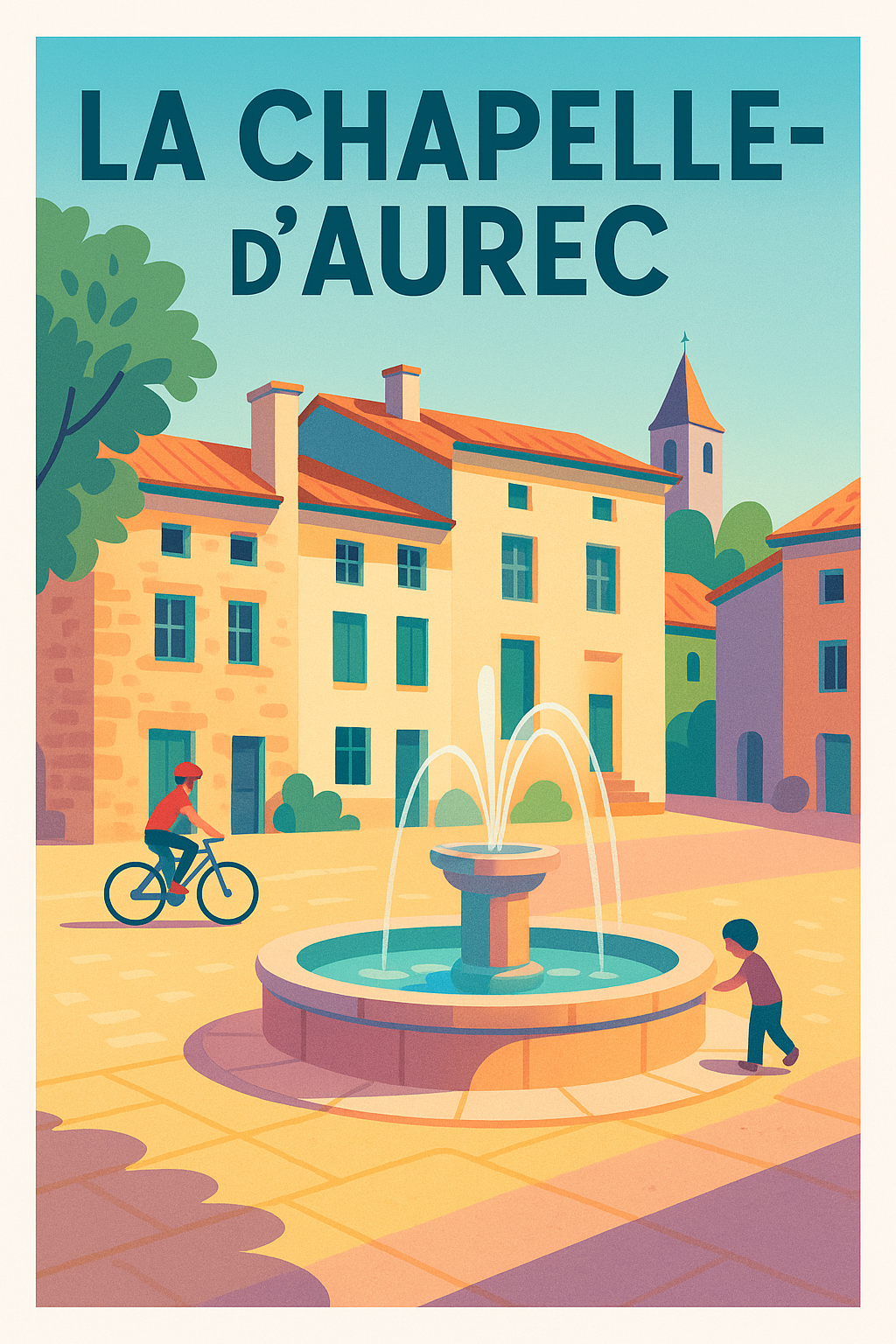 Affiche de La Chapelle-d'Aurec - Charme et quiétude au cœur du village