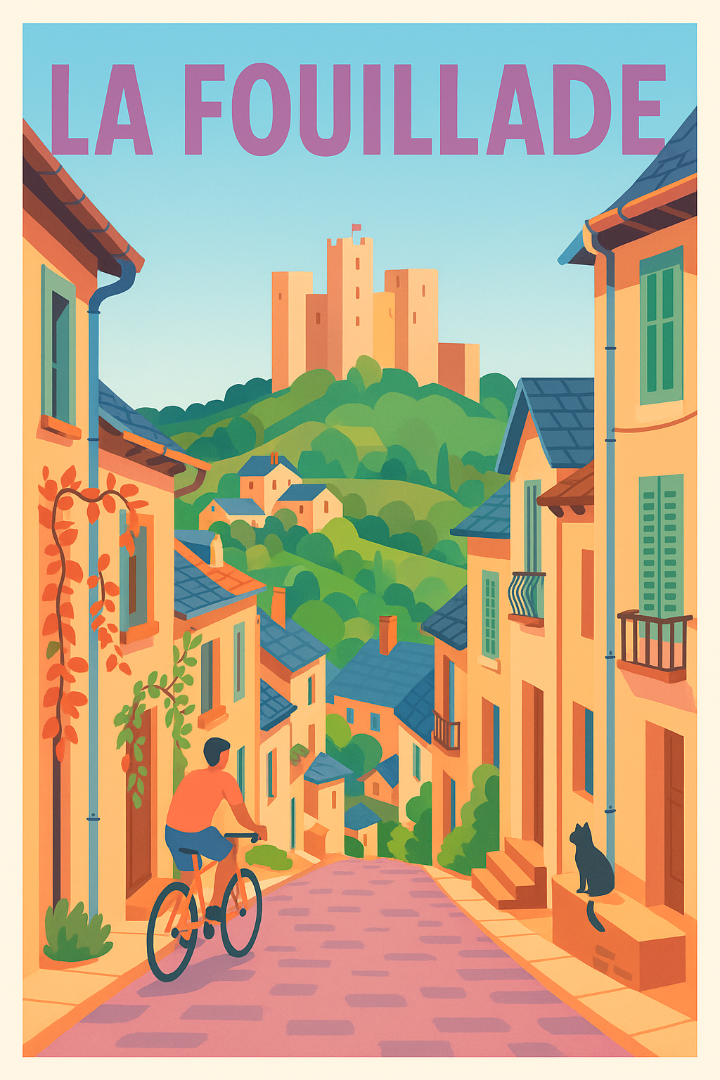 Affiche de La Fouillade - Promenade paisible au cœur du village