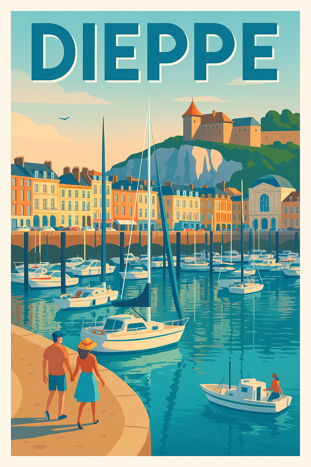 Dieppe - Évasion en bord de mer