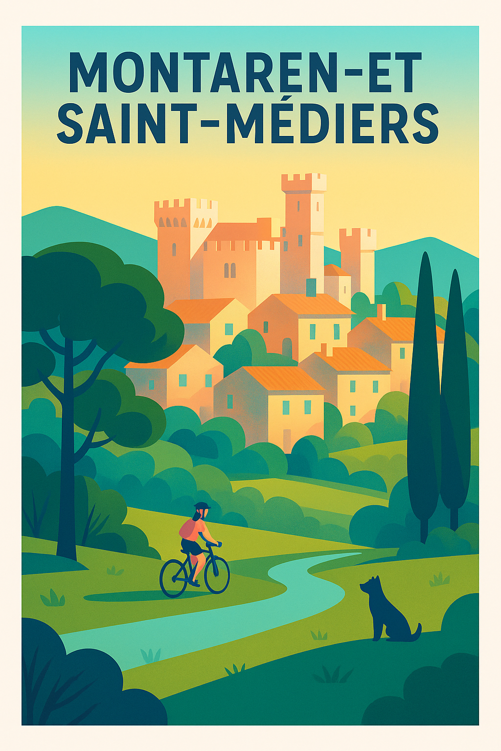 Affiche de Montaren-et-Saint-Médiers - Charme et sérénité en pleine nature