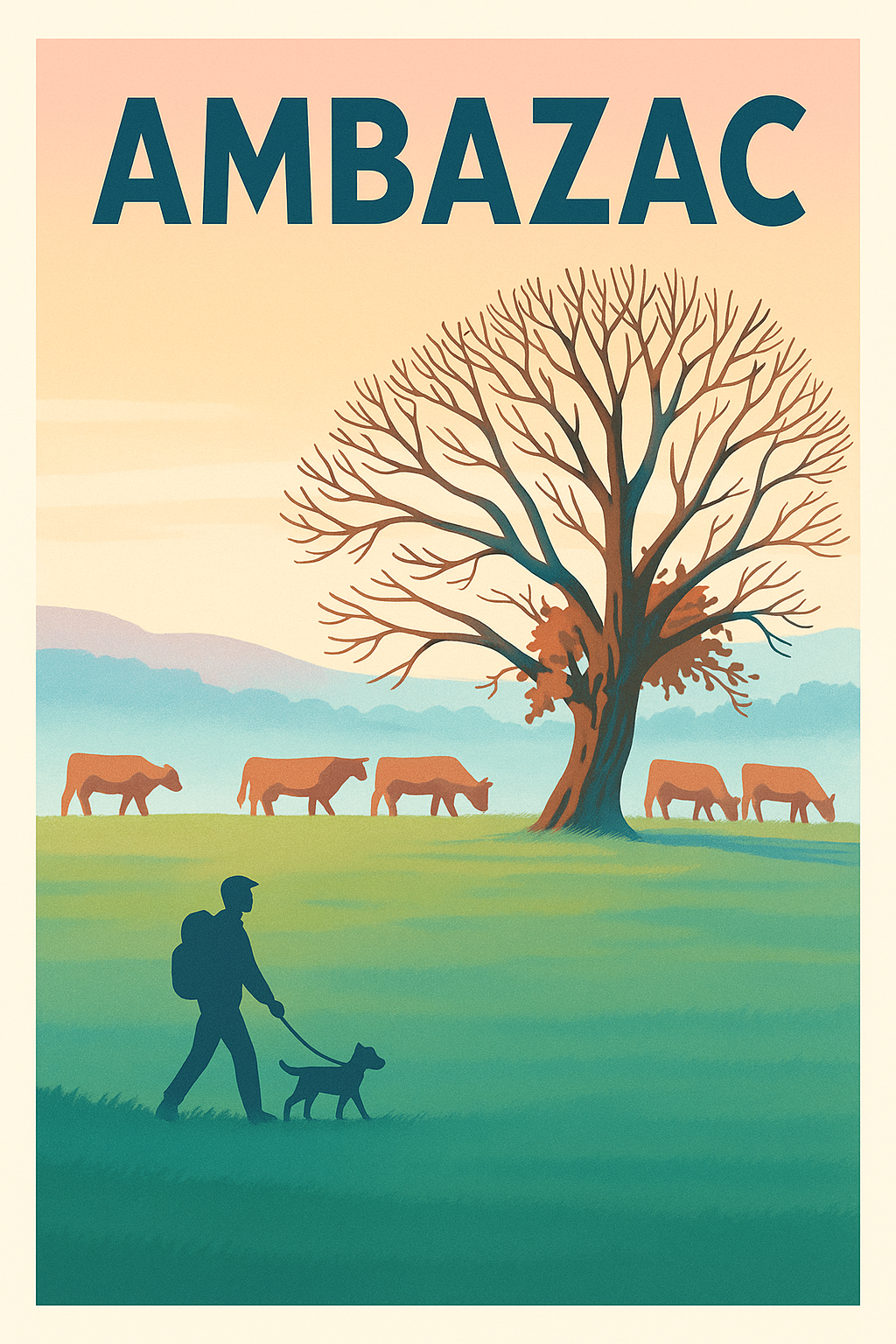 Affiche de Ambazac - Promenade paisible en pleine nature
