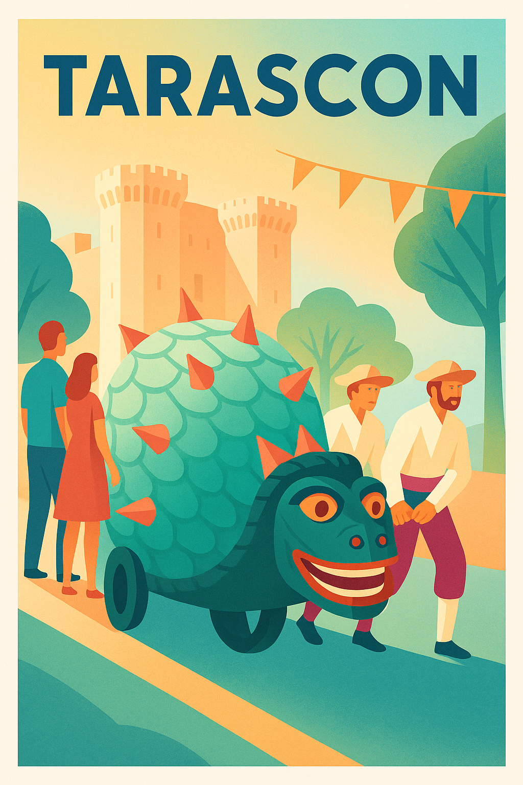 Affiche de Tarascon - La légende du Grand Saumon