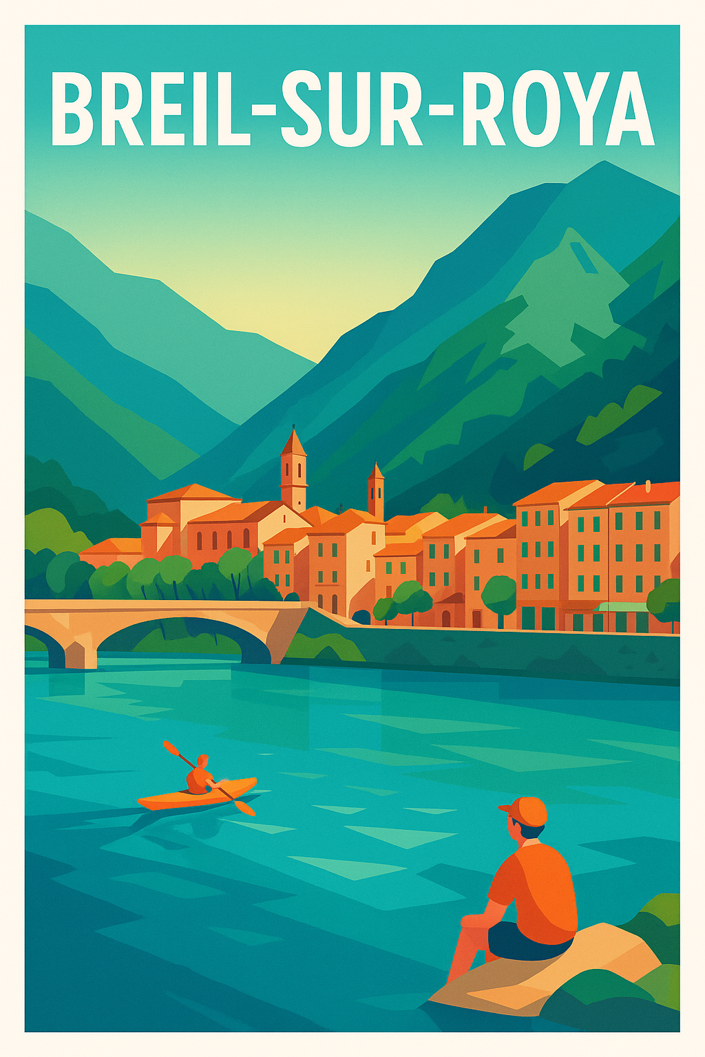 Affiche de Breil-sur-Roya - L'évasion au cœur des montagnes