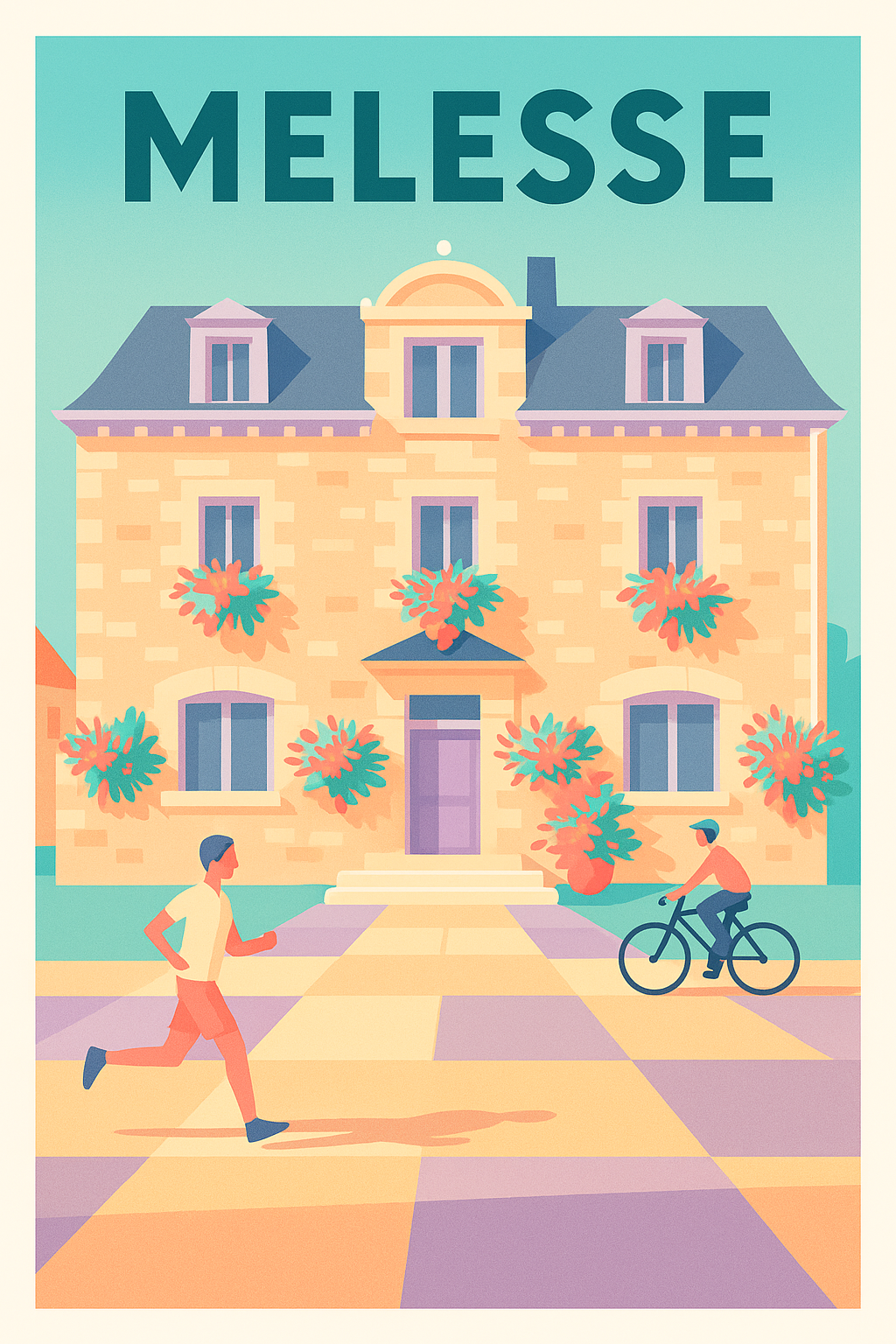Affiche de Melesse - Un souffle de sérénité au cœur de la ville