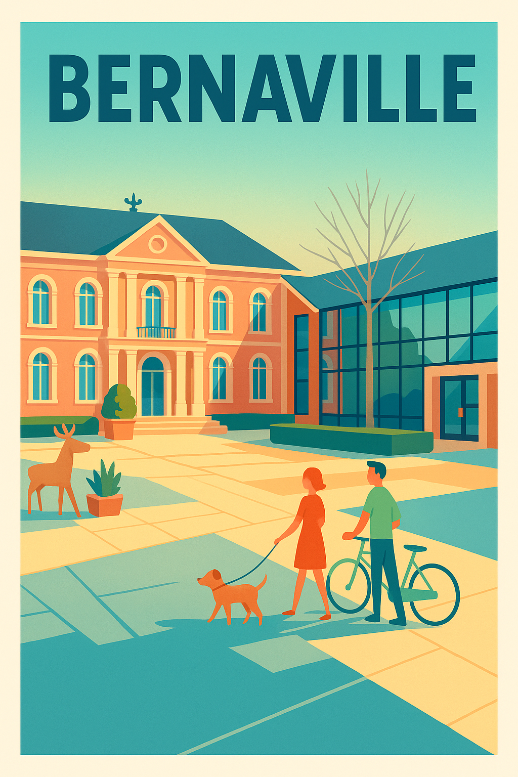 Affiche de Bernaville - Balade paisible au cœur de la ville