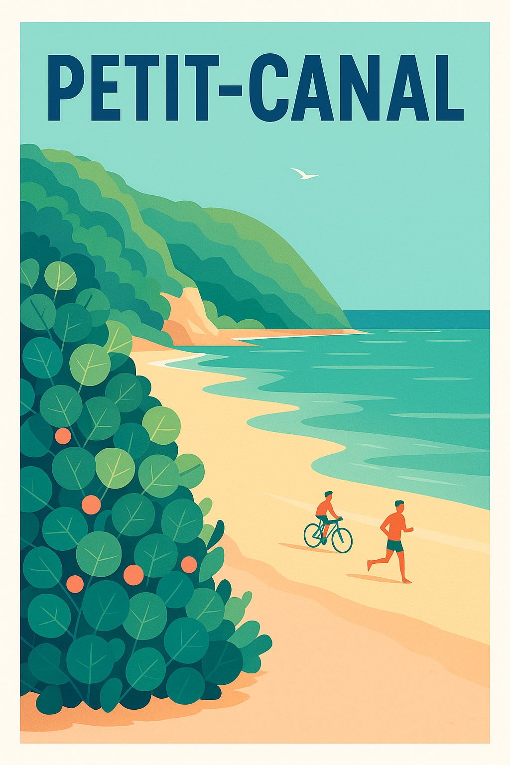 Affiche de Petit-Canal - Évasion entre mer et nature