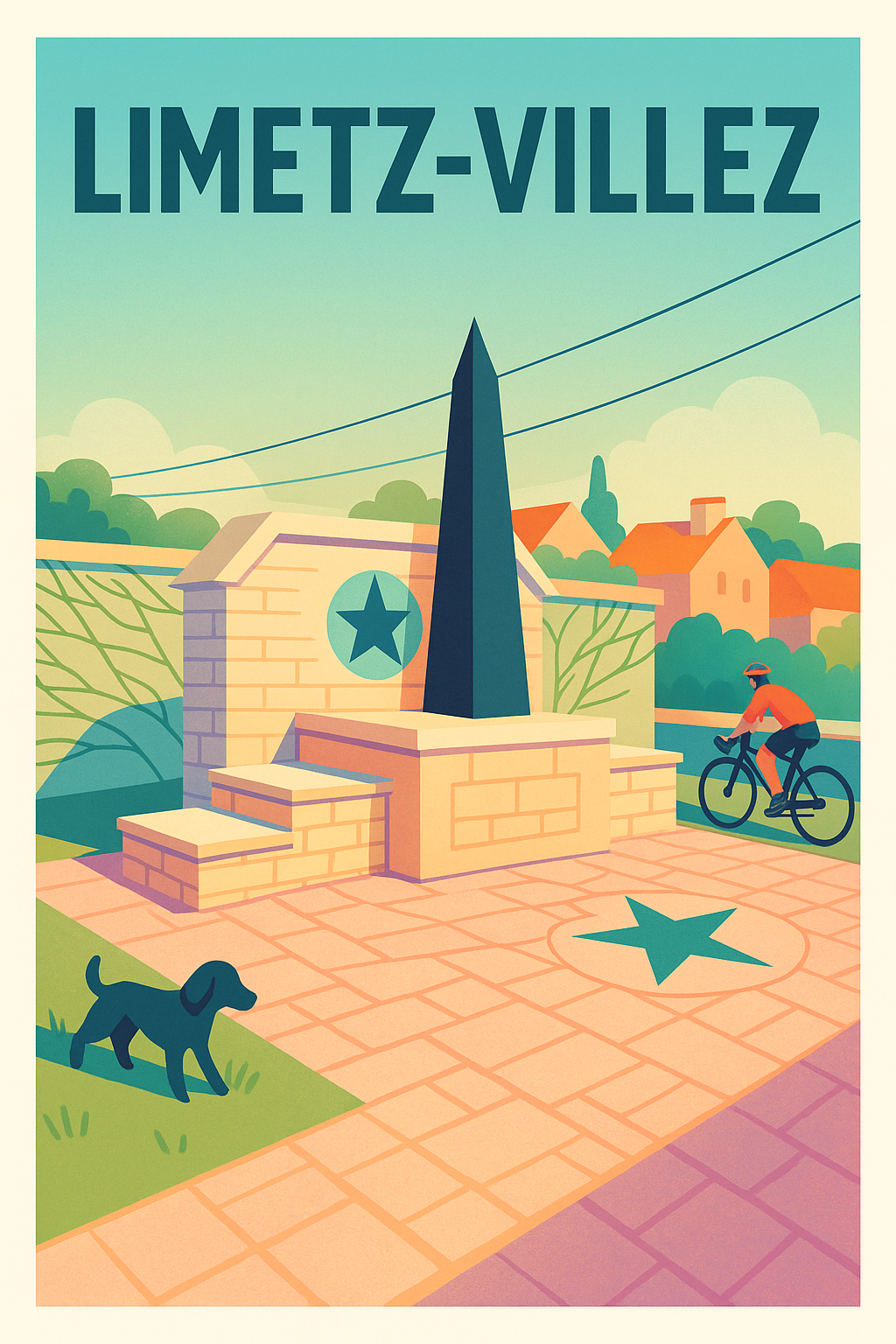 Affiche de Limetz-Villez - Charme paisible et nature