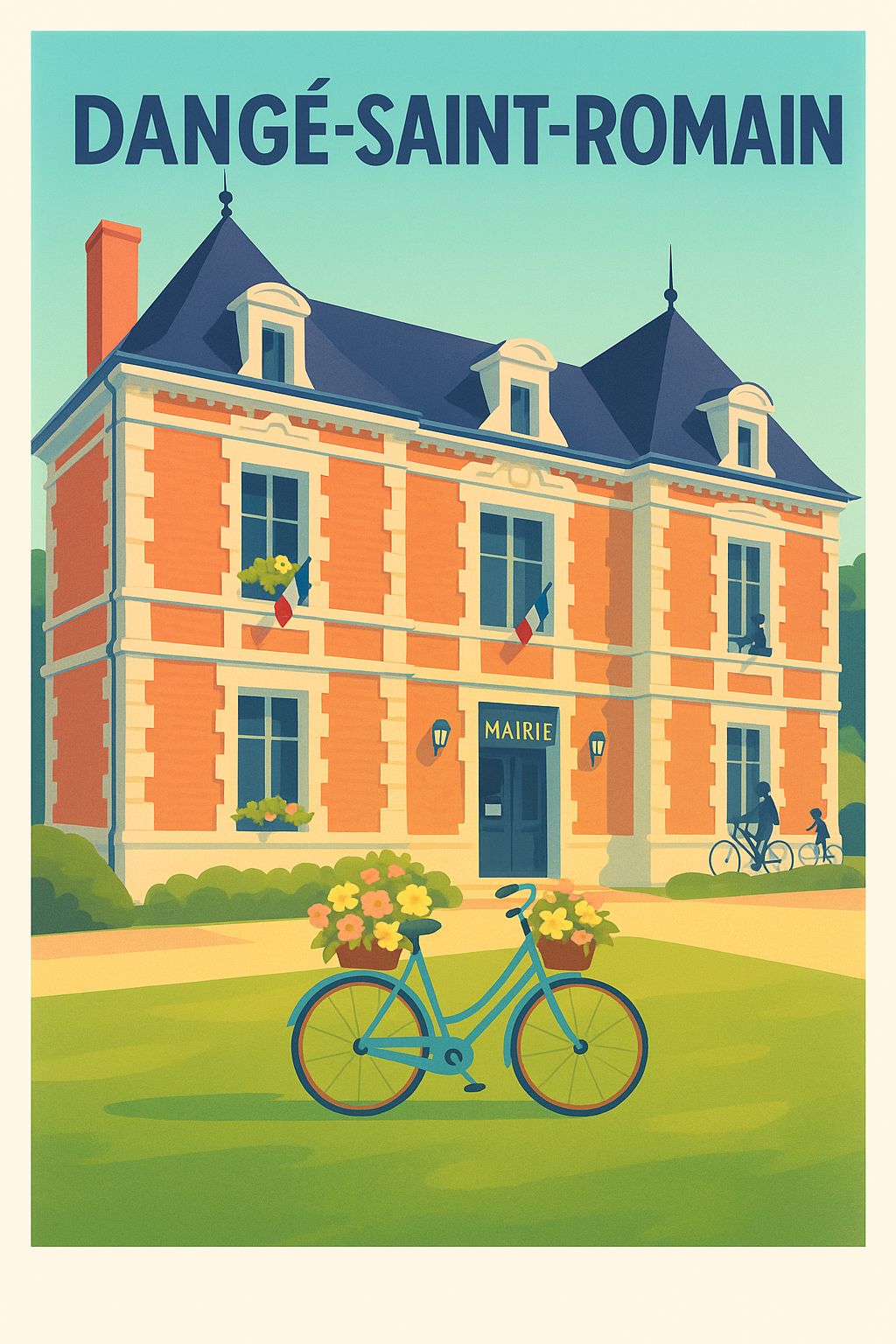 Affiche de Dangé-Saint-Romain - Charme et sérénité en pleine nature