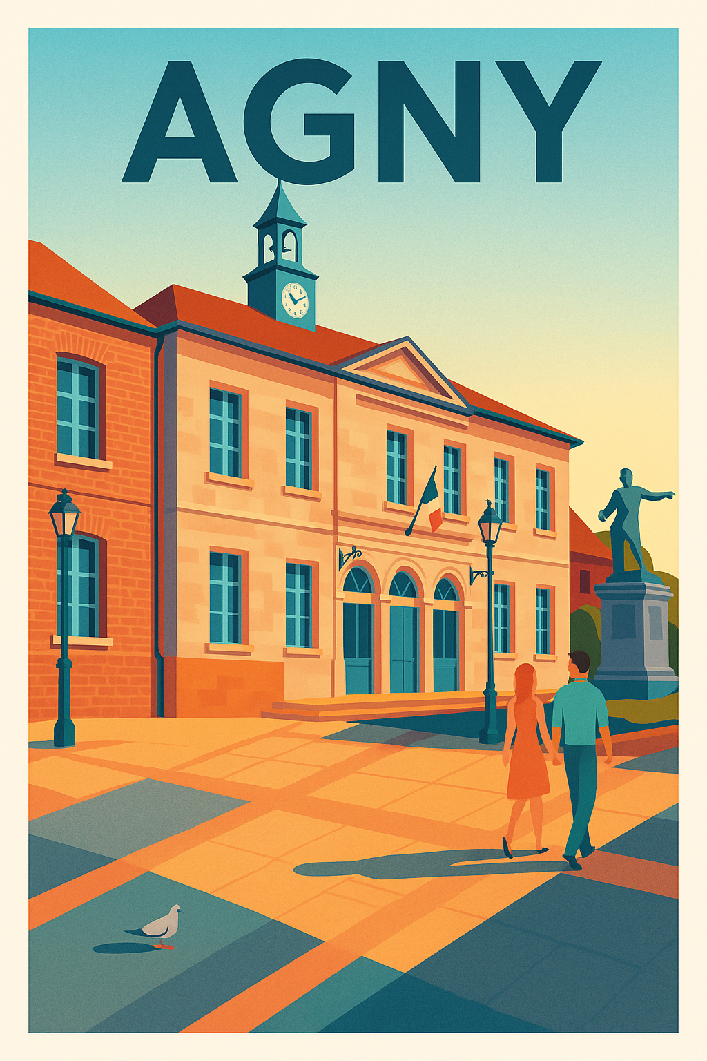 Affiche de Agny - Charme et Sérénité au cœur de la Vie Locale