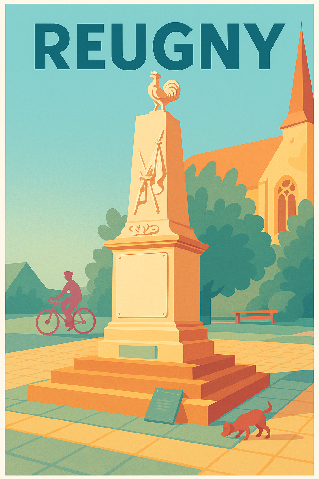 Affiche de Reugny - Charme et sérénité au cœur du village