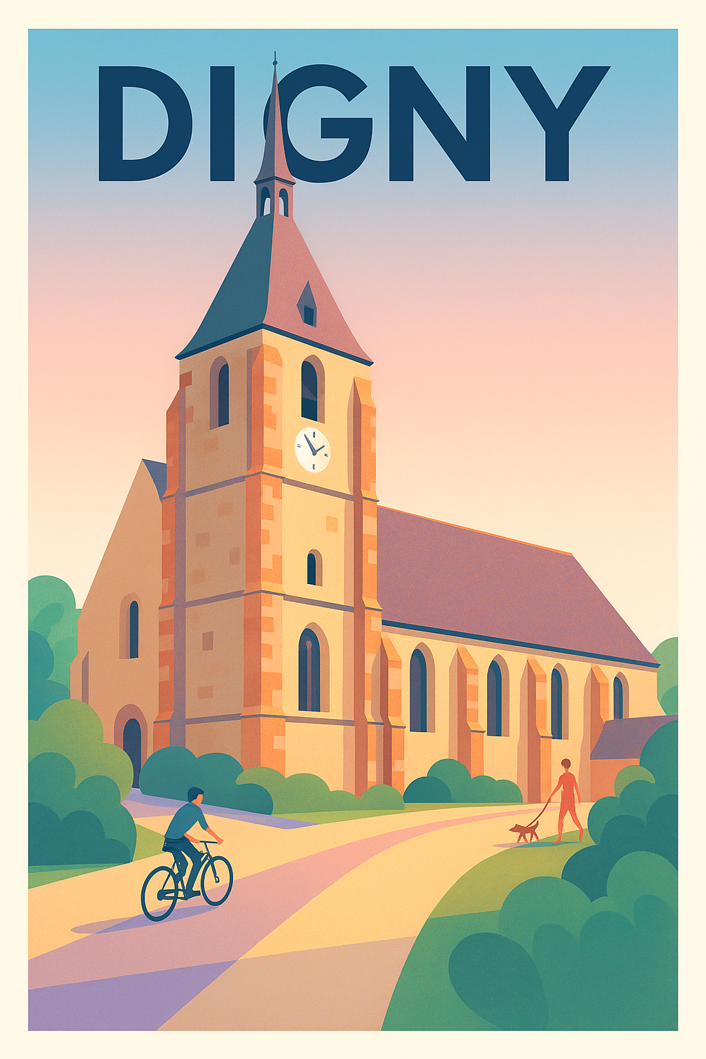 Affiche de Digny - Charme paisible au cœur du village