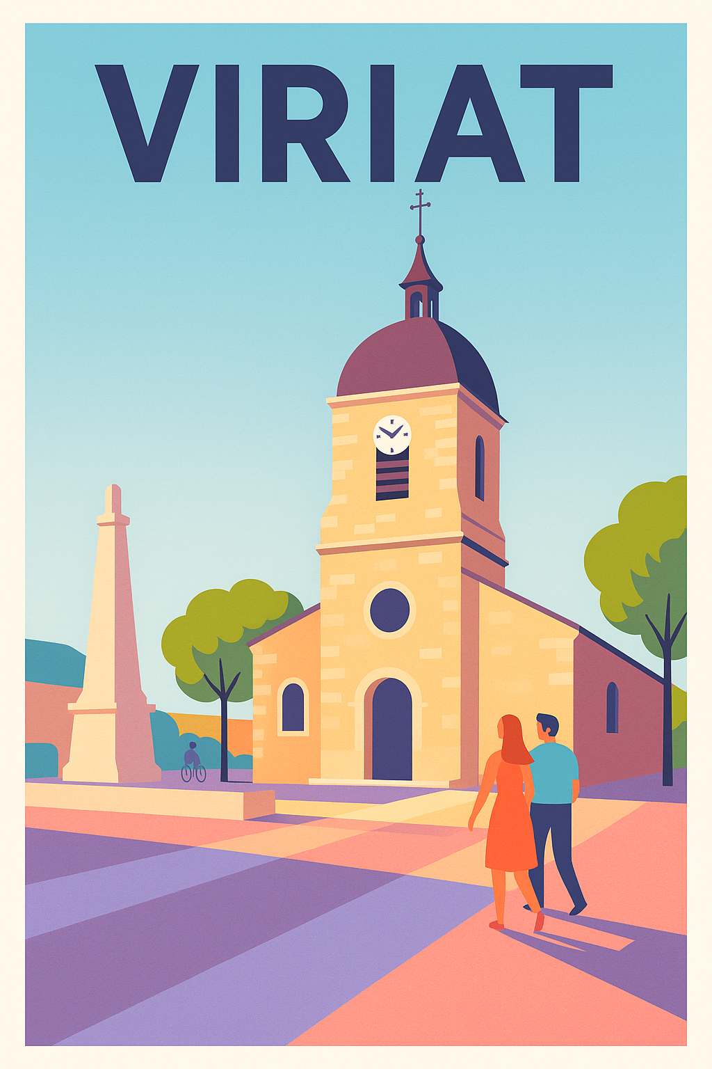 Affiche de Viriat - Charme et Sérénité au Cœur du Village