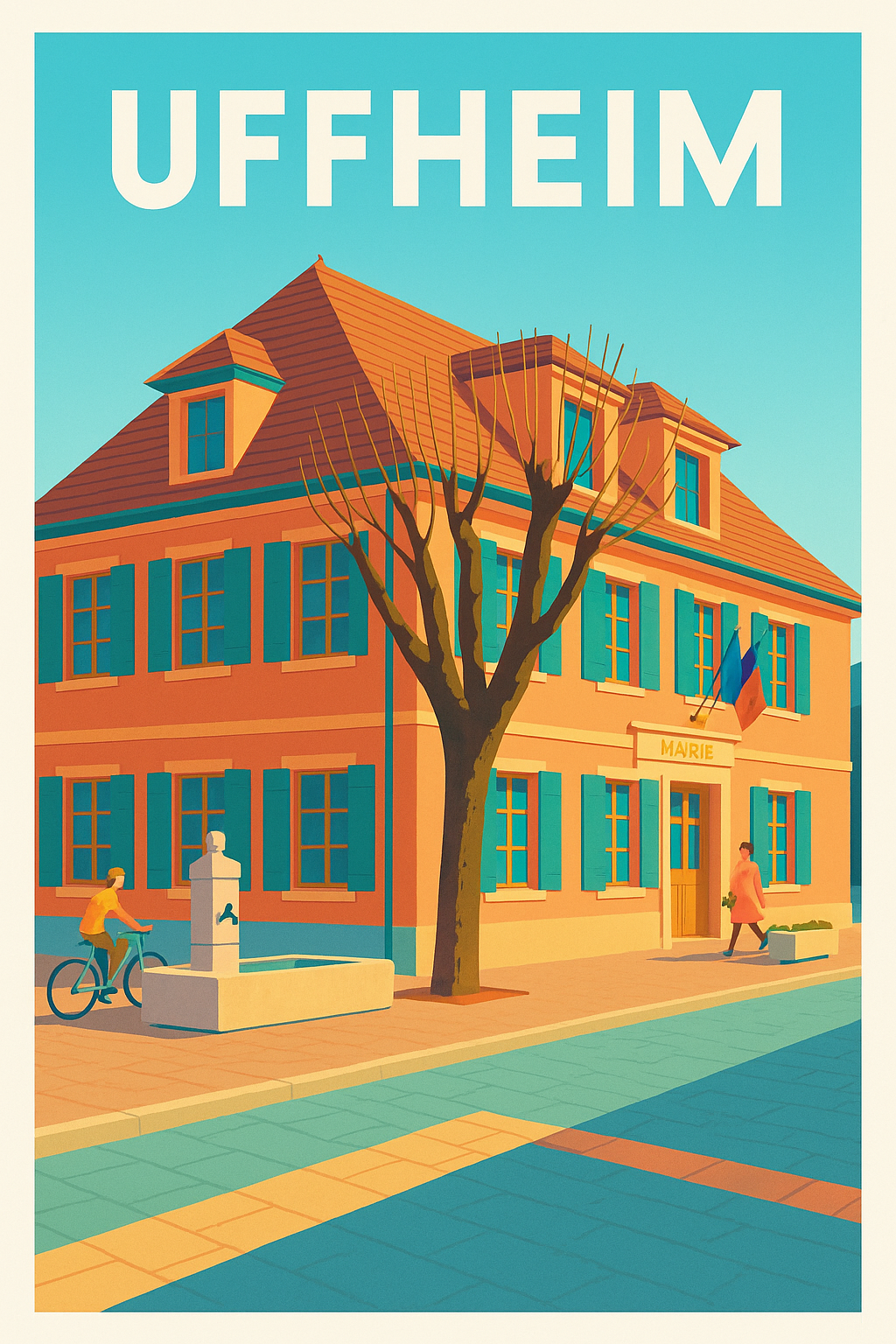 Affiche de Uffheim - Charme et sérénité au cœur de la ville