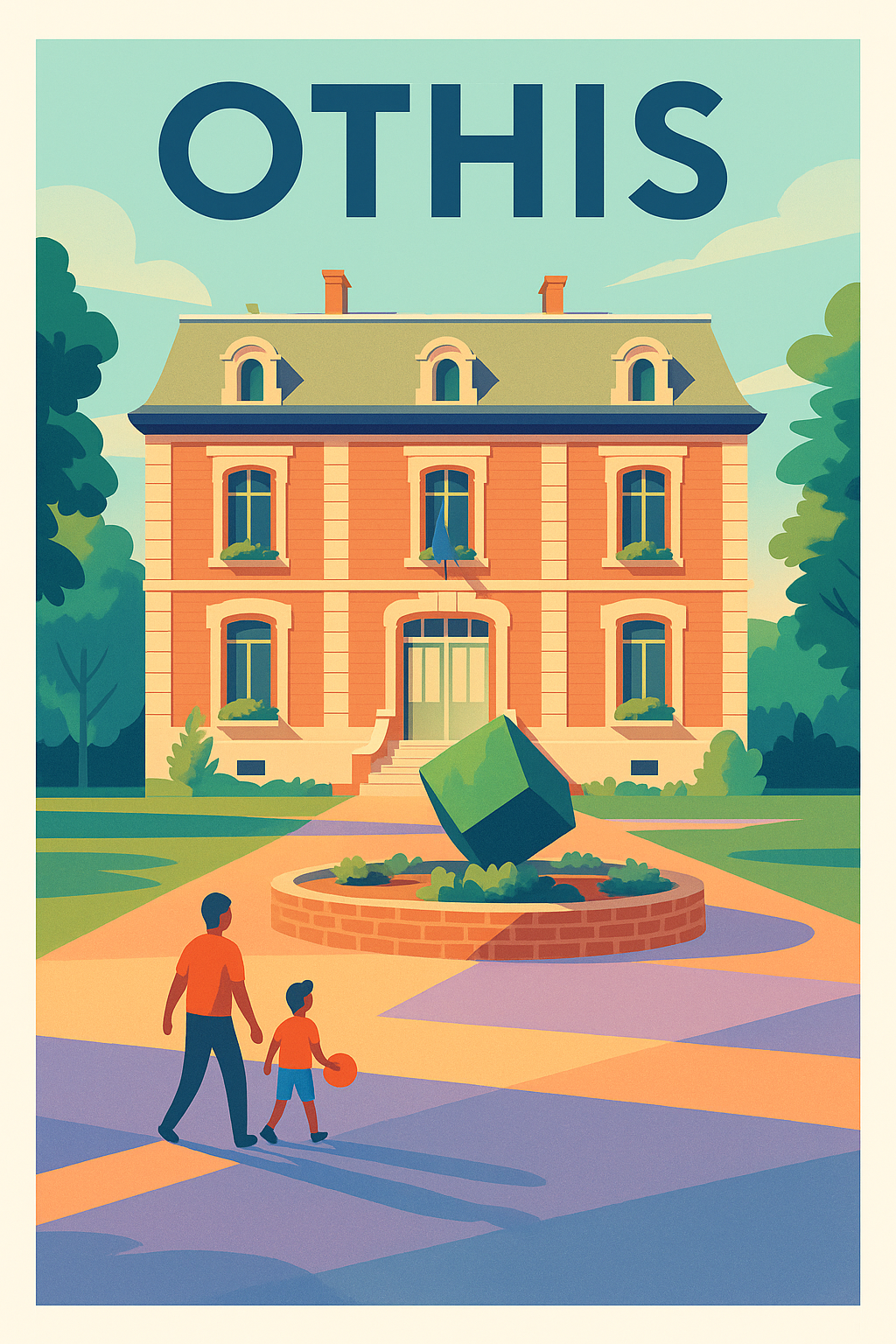 Affiche de Othis - Charme intemporel et découverte urbaine