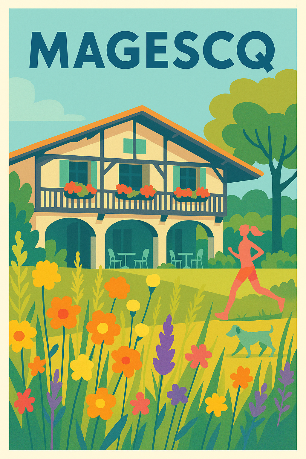 Affiche de Magescq - Charme et nature en harmonie