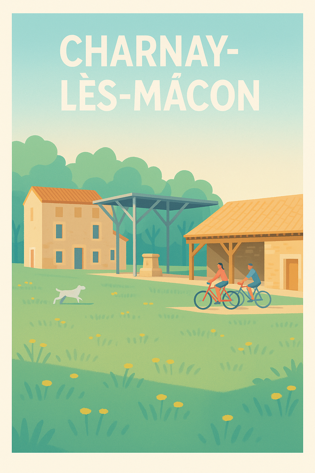 Affiche de Charnay-lès-Mâcon - Balade bucolique en pleine nature