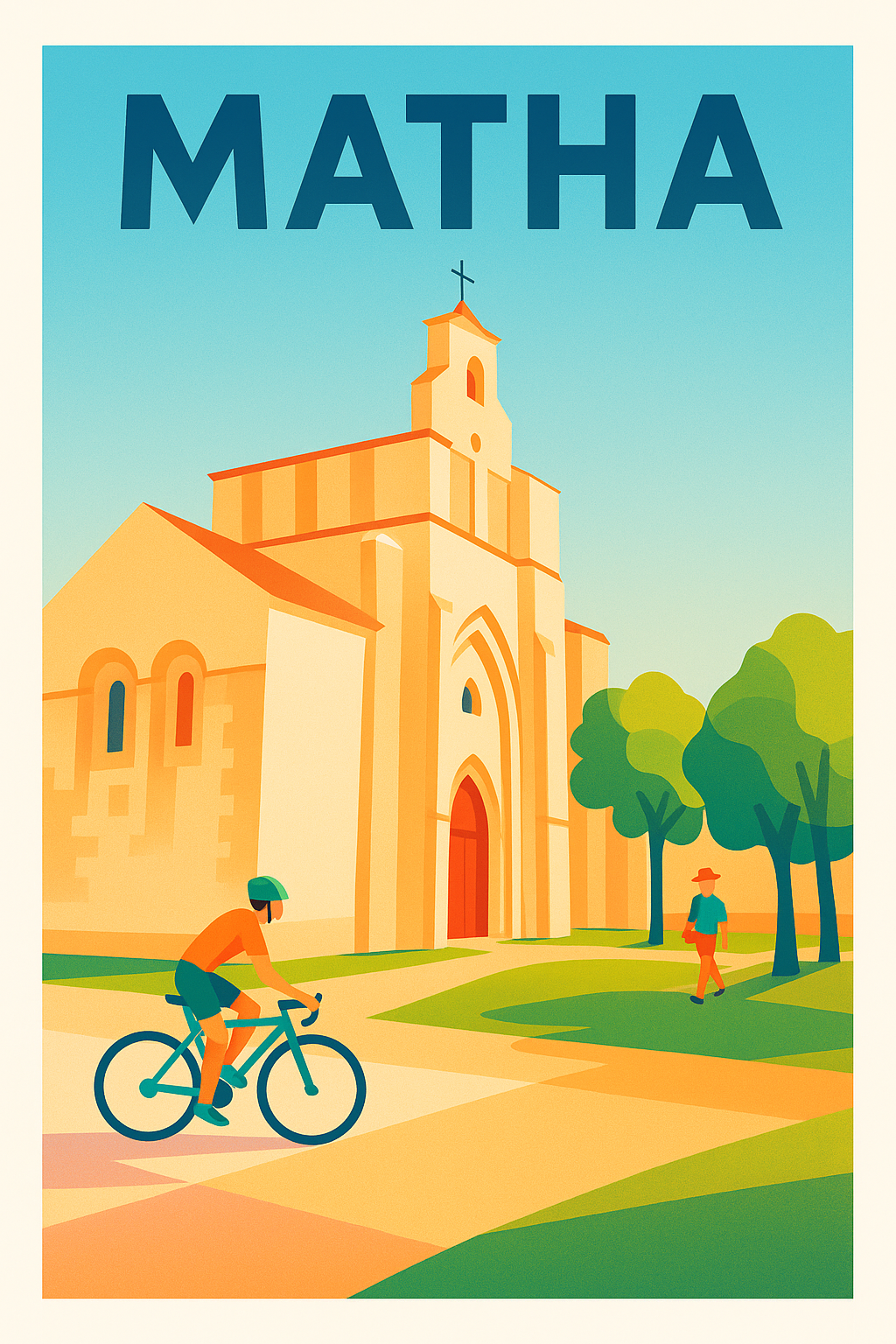 Affiche de Matha - Charme et sérénité en Pays Saintongeais