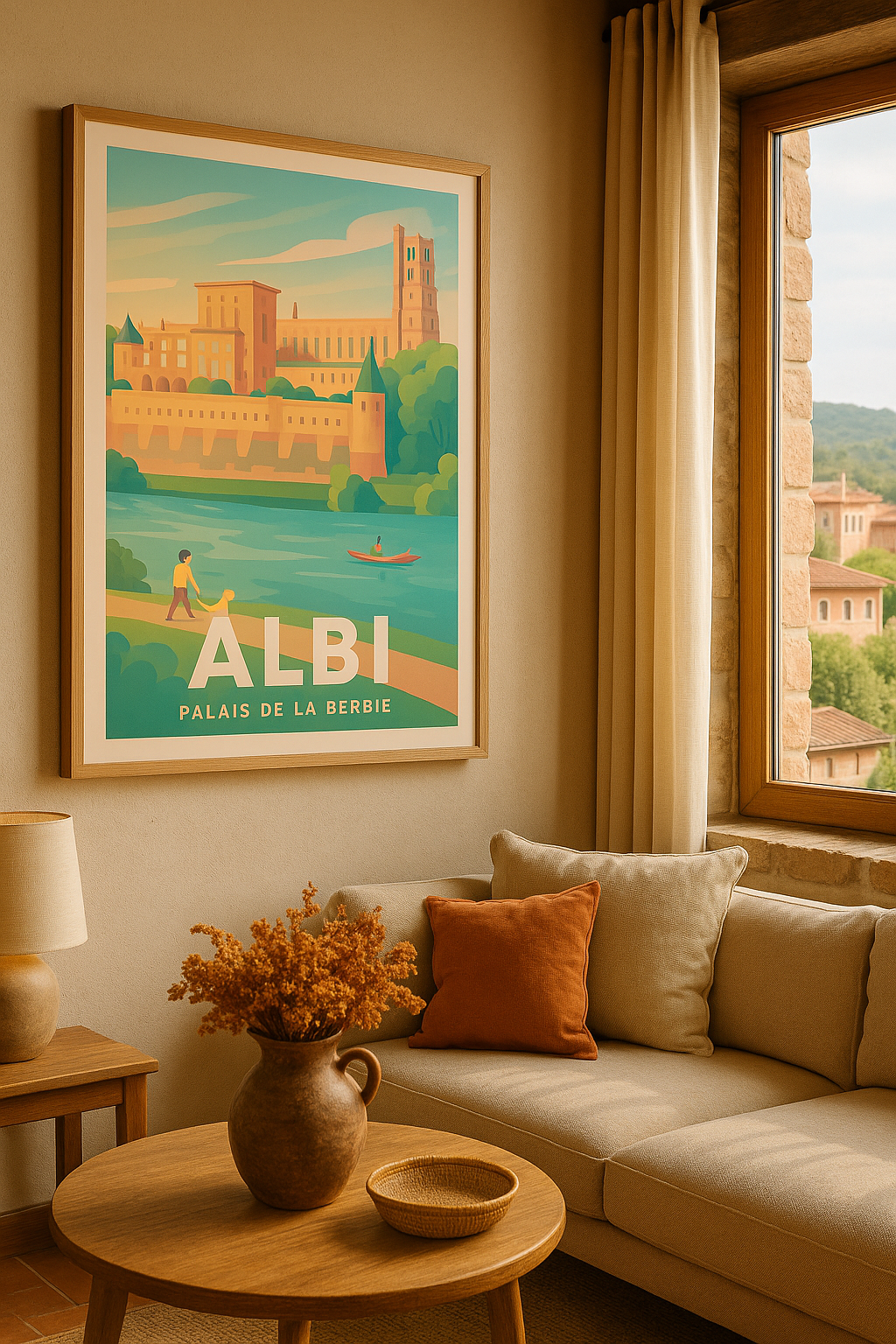 Affiche Albi - Douceur d’un été au Palais de la Berbie - Afich