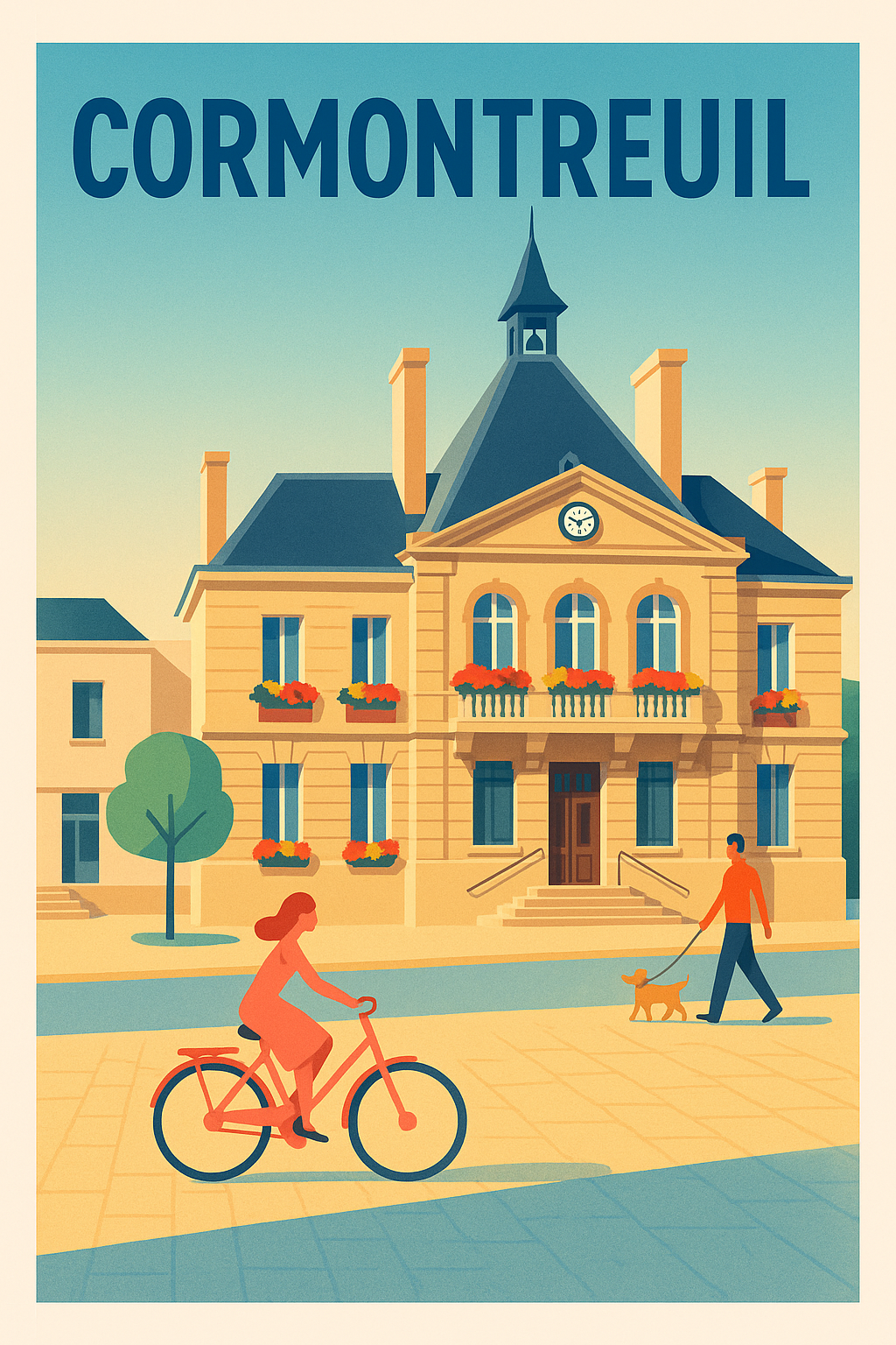 Affiche de Cormontreuil - Charme et douceur de vie en pleine ville