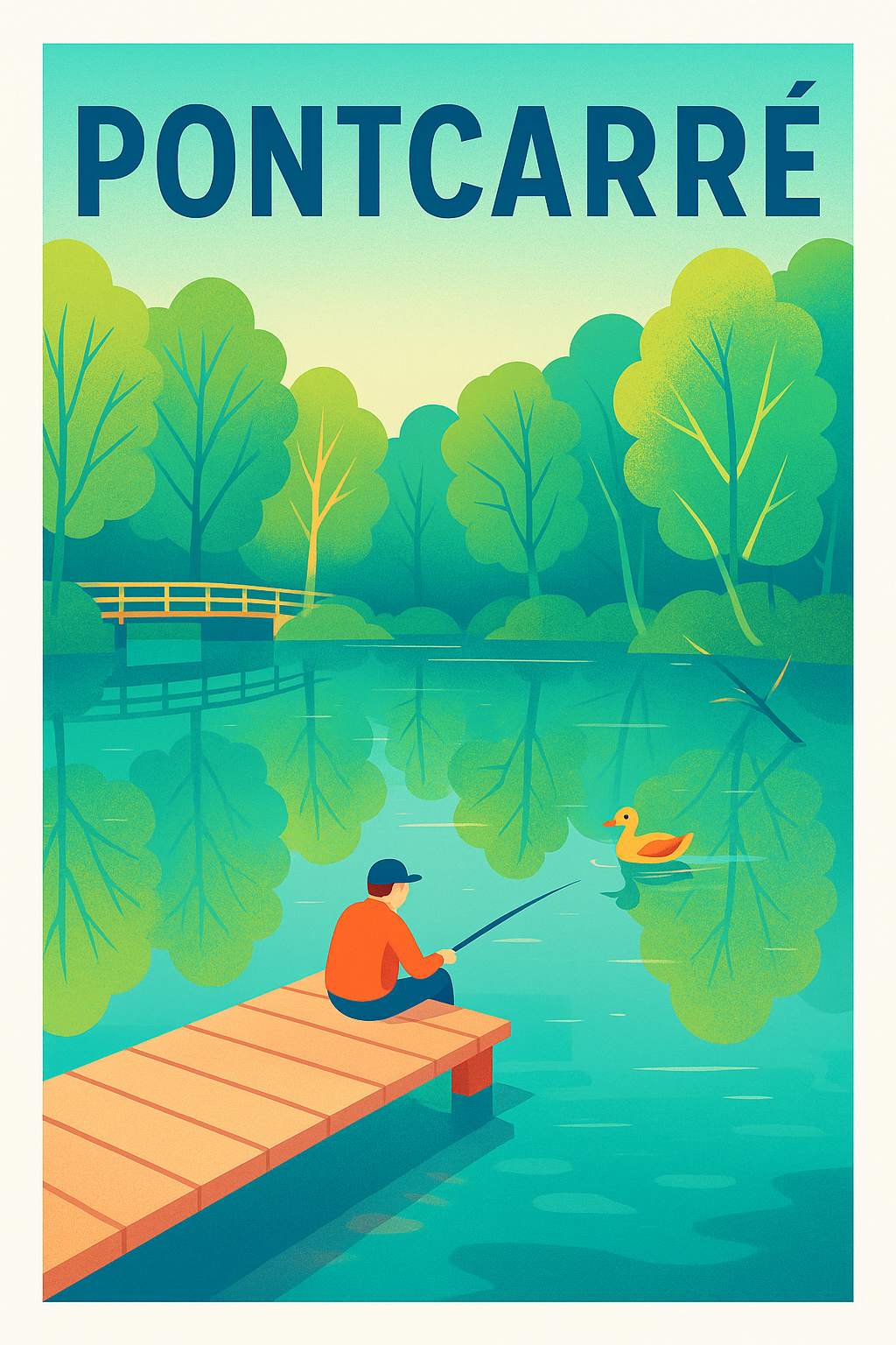 Affiche de Pontcarré - Escapade paisible au bord de l'eau