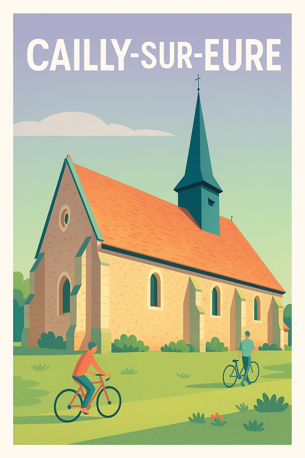 Affiche de Cailly-sur-Eure - Charme paisible au cœur de la Normandie