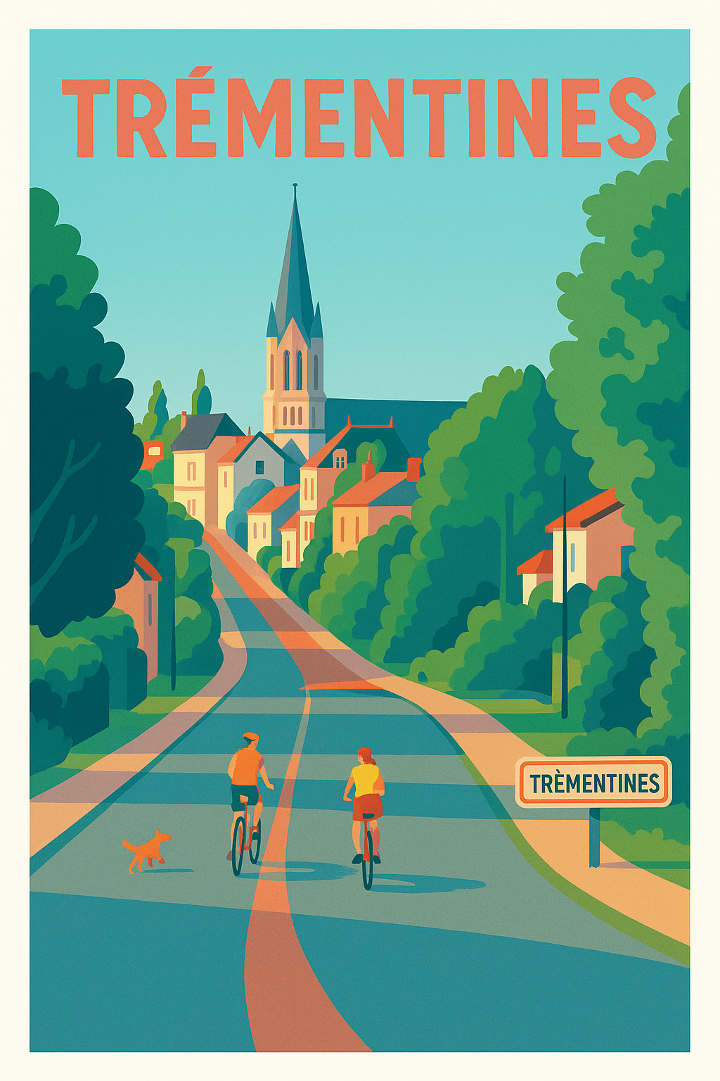 Affiche de Trémentines - Escapade paisible au cœur du village