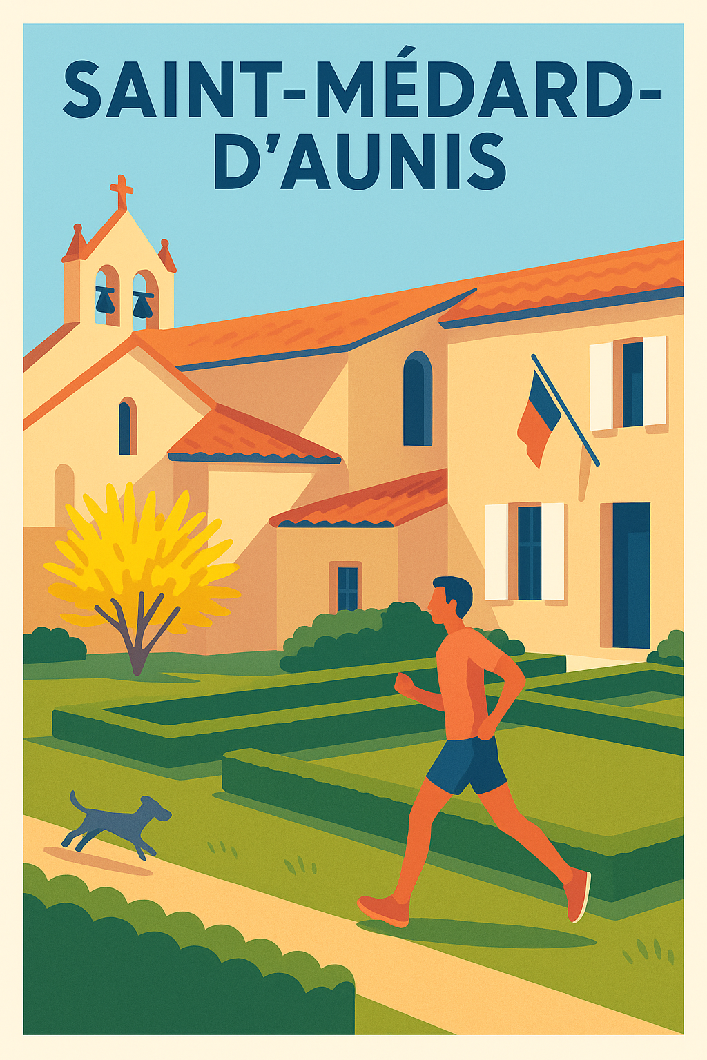 Affiche de Saint-Médard-d'Aunis - Charme et sérénité en plein air
